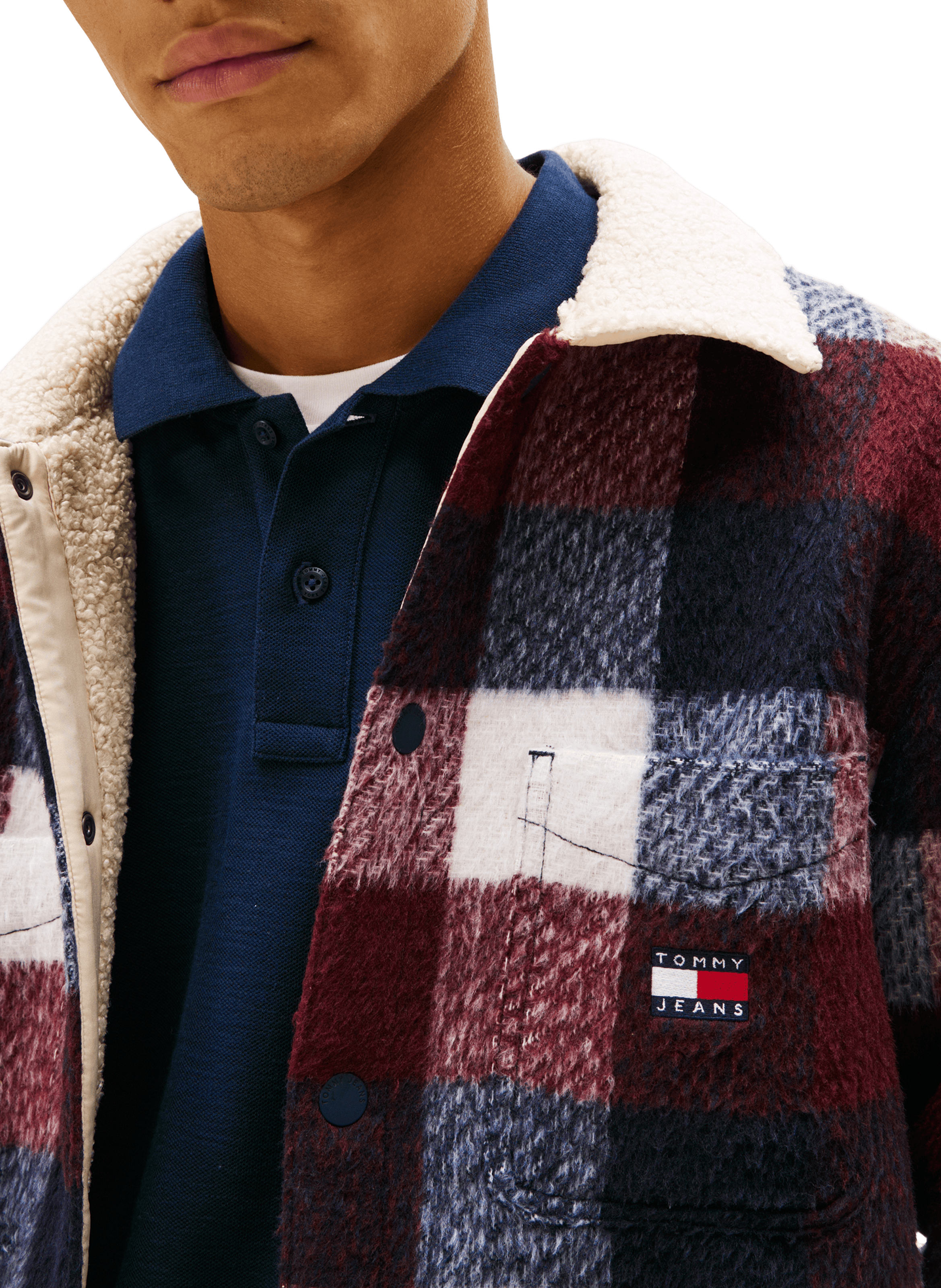 Check overshirt TOMMY HILFIGER Multicolour