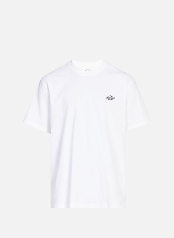 Straight-fit cotton T-shirt White by DICKIES DICKIES Straight-fit cotton T-shirt White
