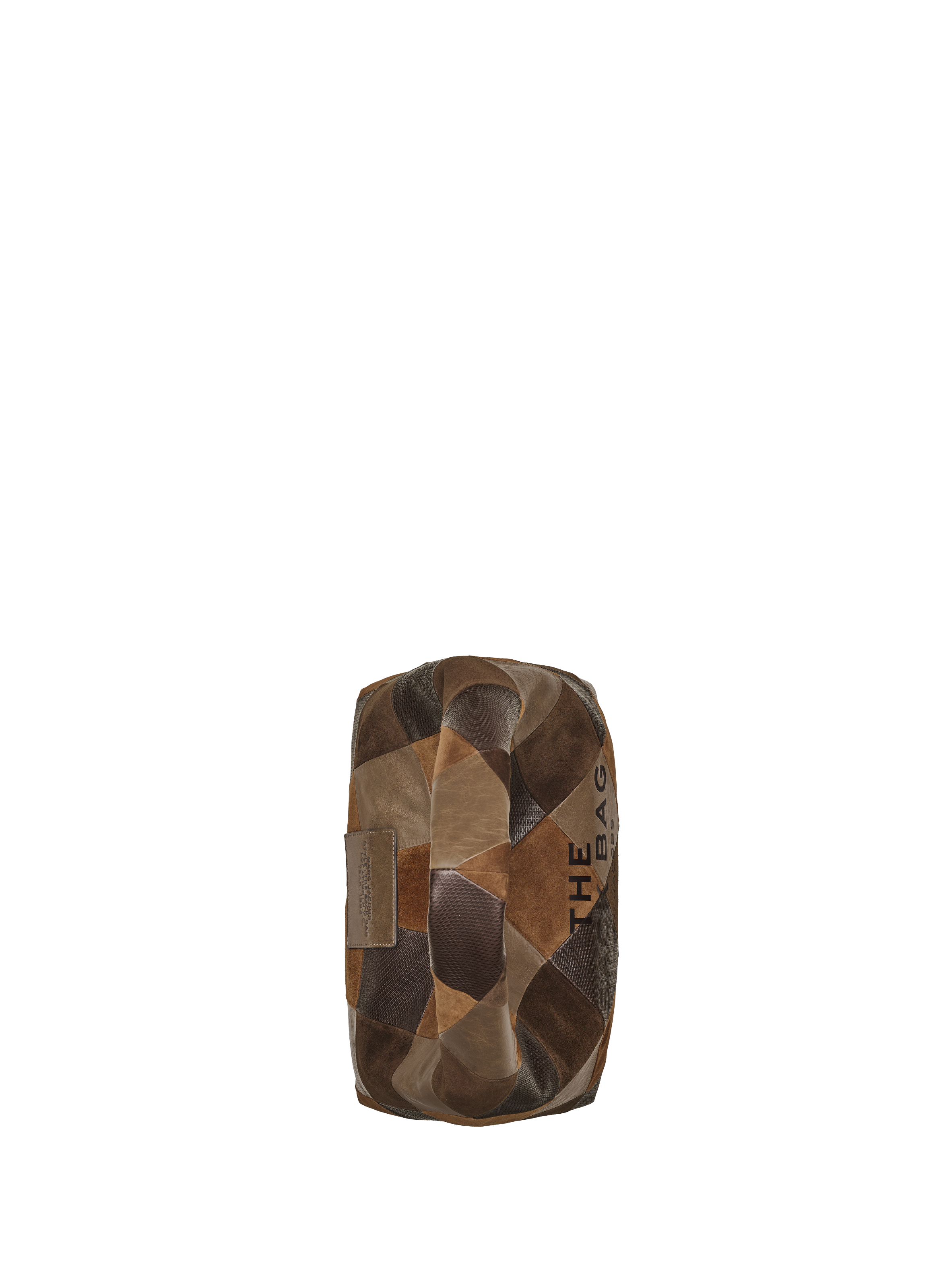 The Patchwork leather handbag MARC JACOBS Brown