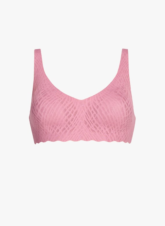 Zero Feel Bliss Bra | Pink by SLOGGI Zero Feel Bliss Bra Pink