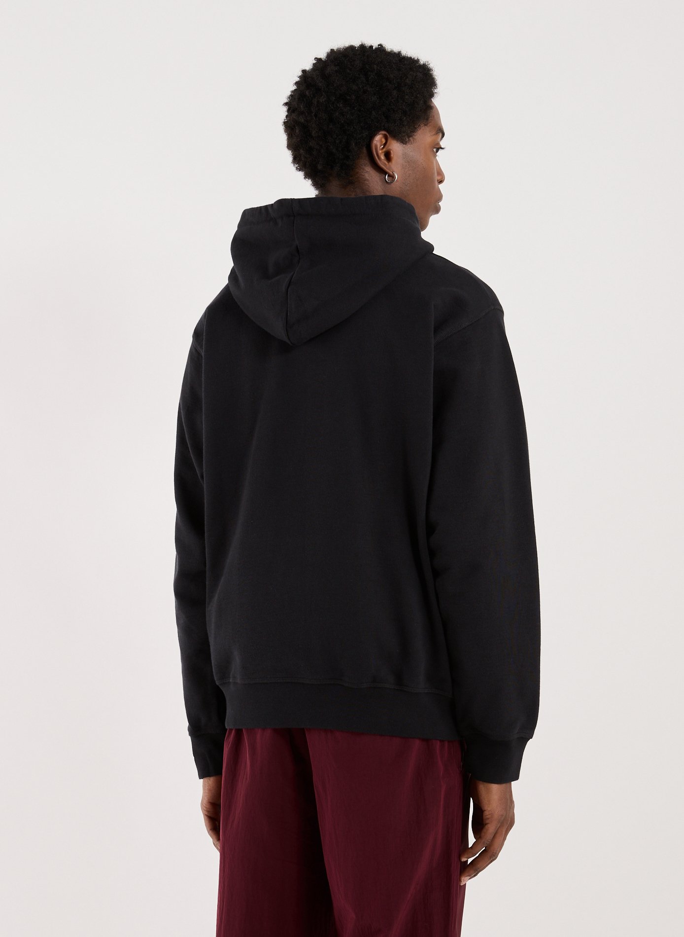 Embroidered cotton sweatshirt ARTE ANTWERP Black