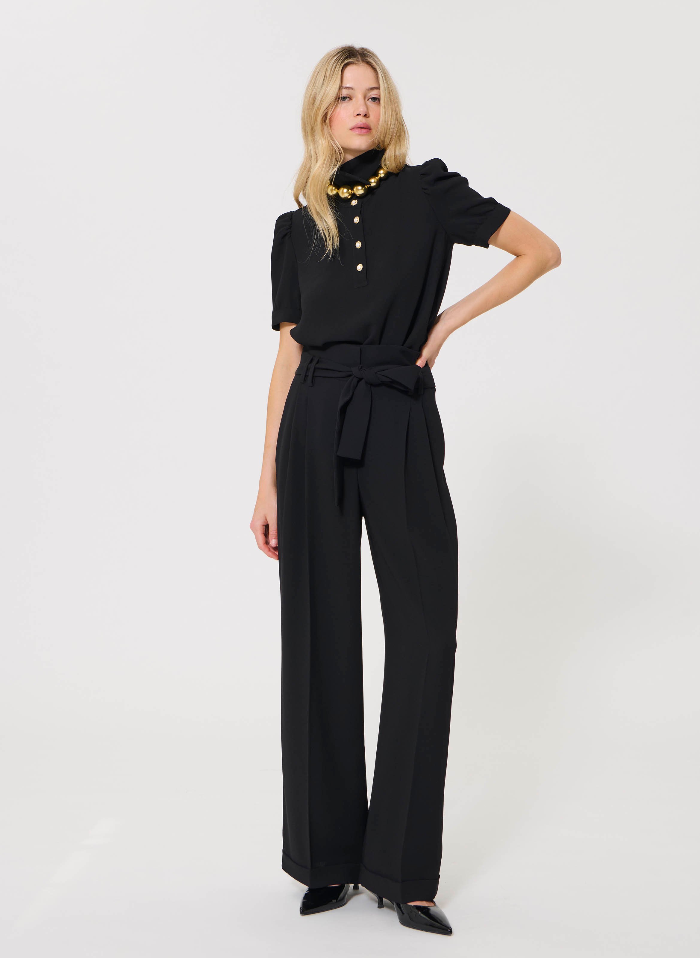 Pantalon pia TARA JARMON Noir