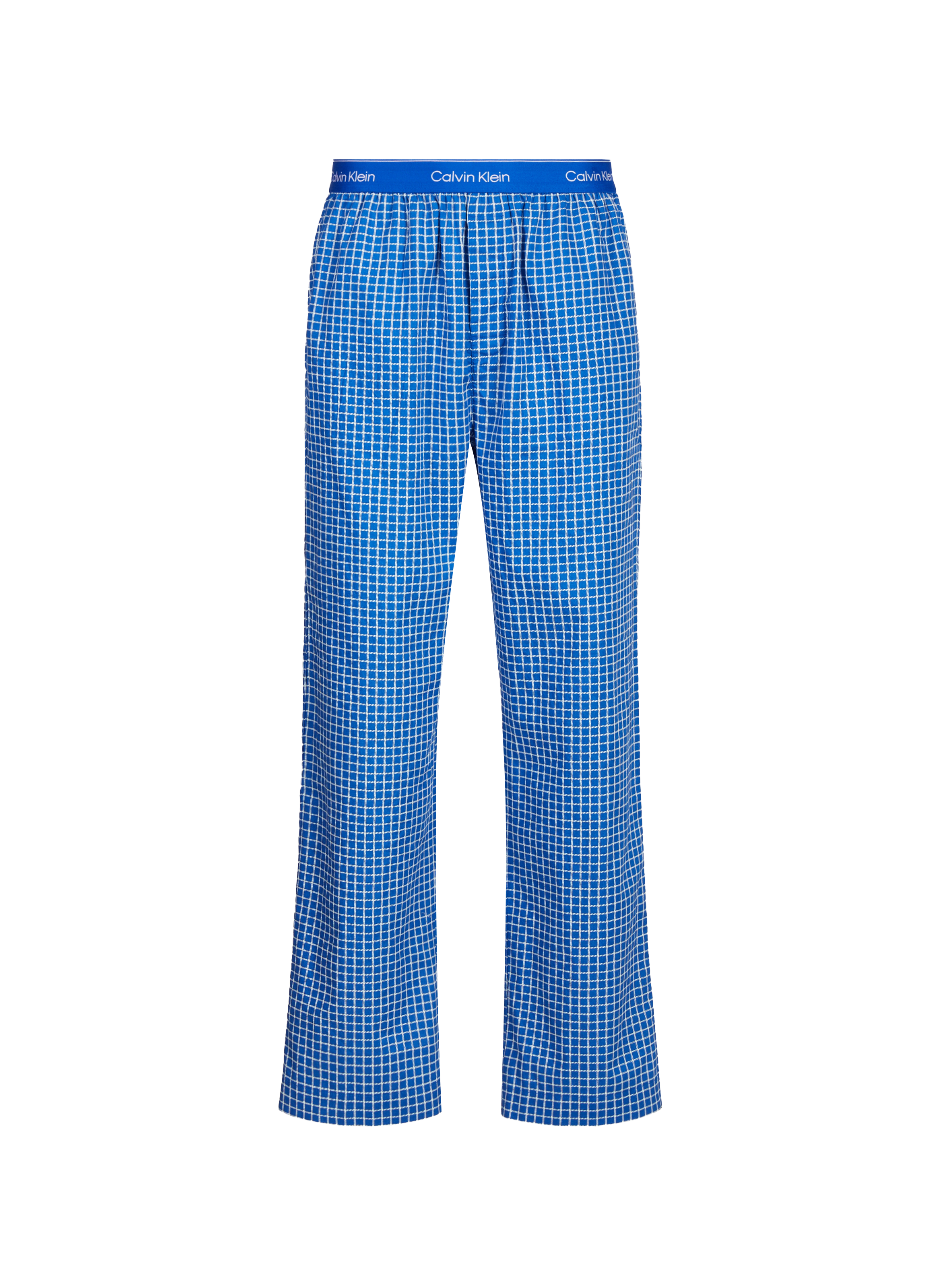 Long cotton pajama set CALVIN KLEIN Blue