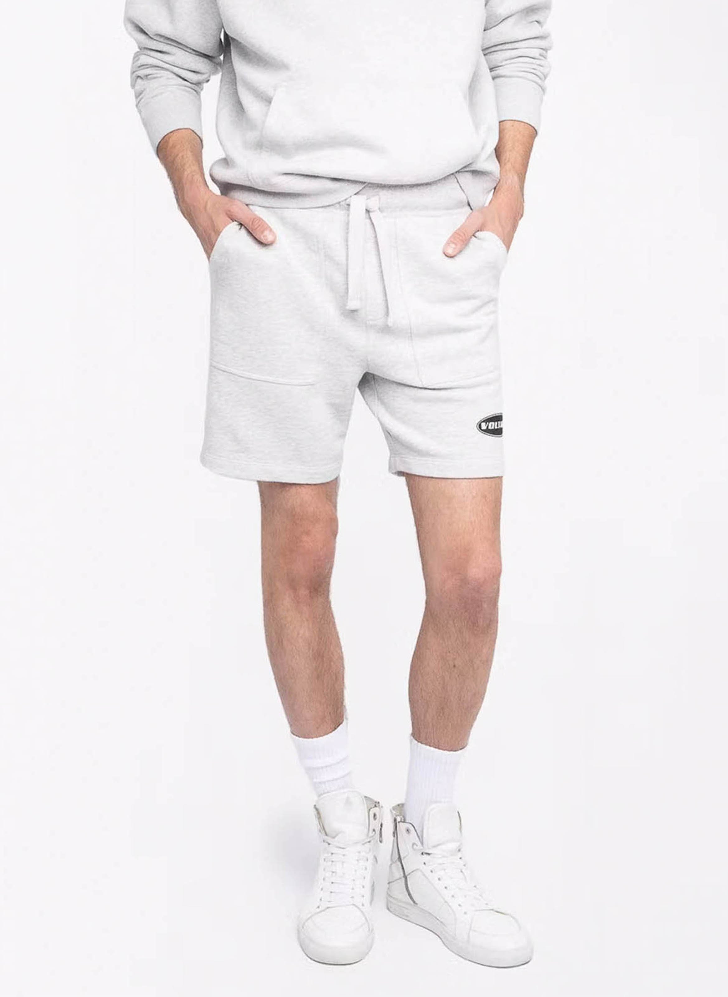 Short droit en coton pablo ZADIG&VOLTAIRE Gris