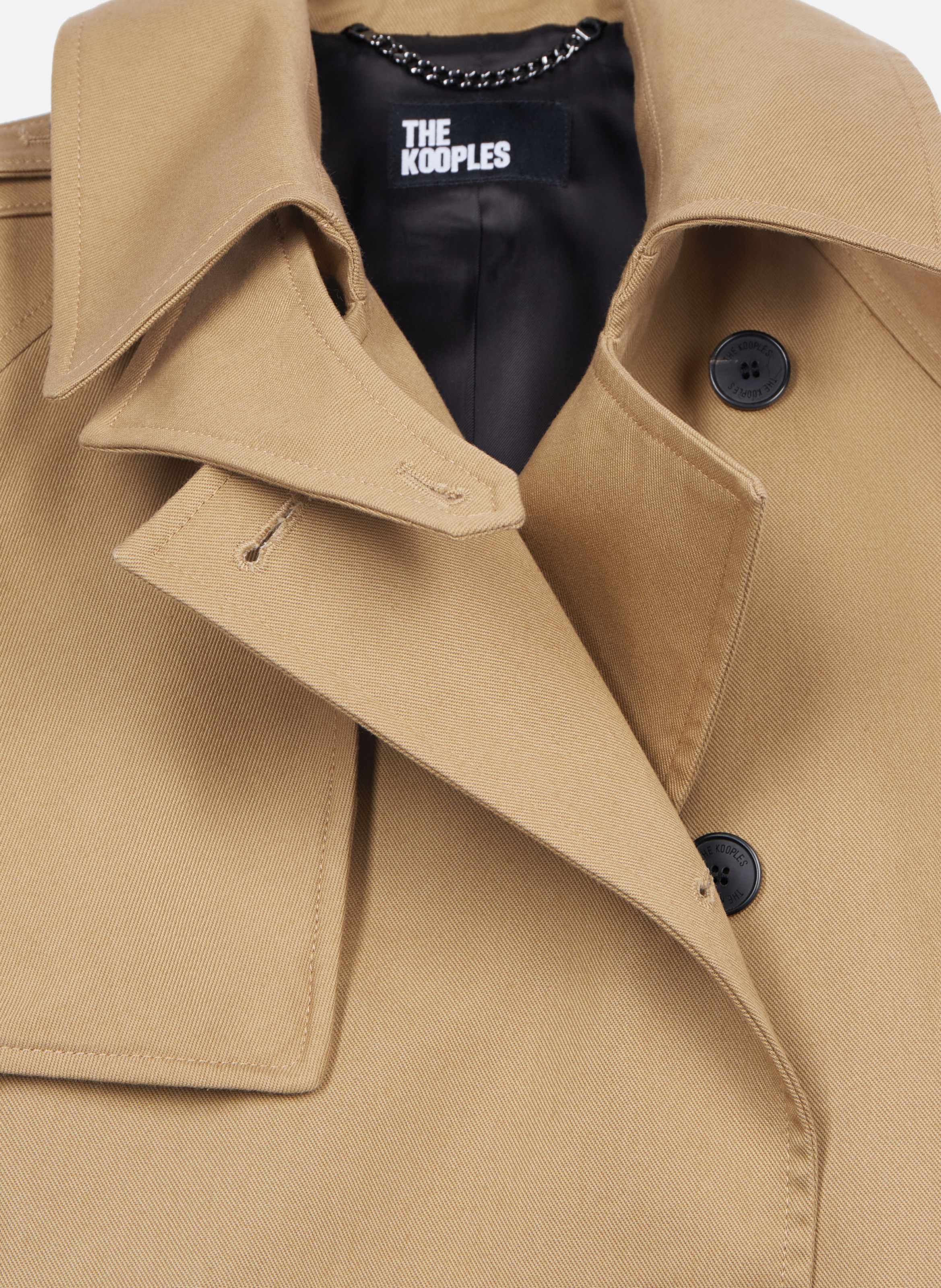 Trench long THE KOOPLES Beige