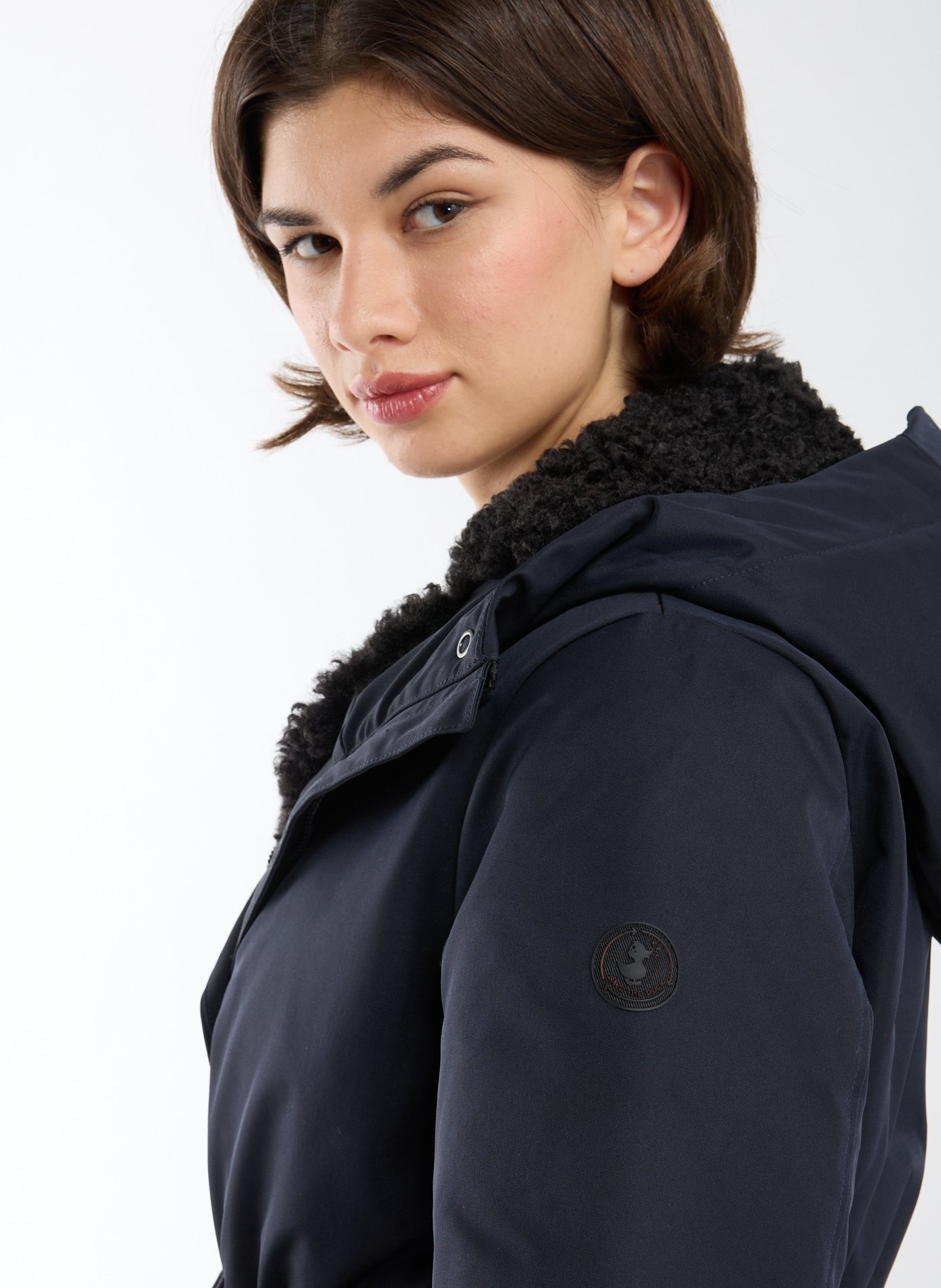 Parka à capuche  SAVE THE DUCK Noir