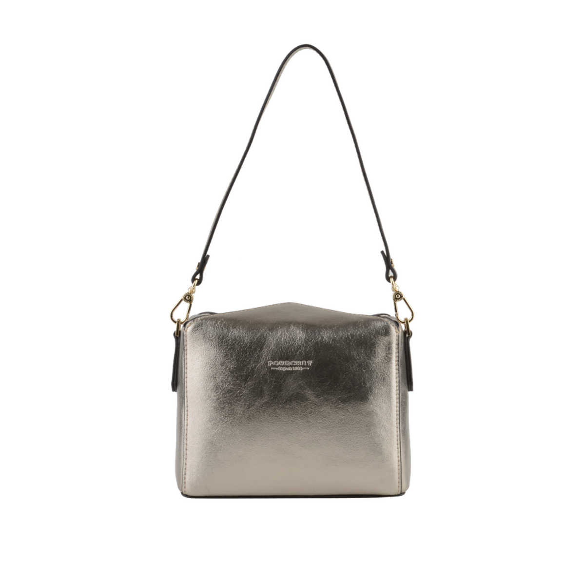 Cassetta metallic - sac porté travers POURCHET Doré