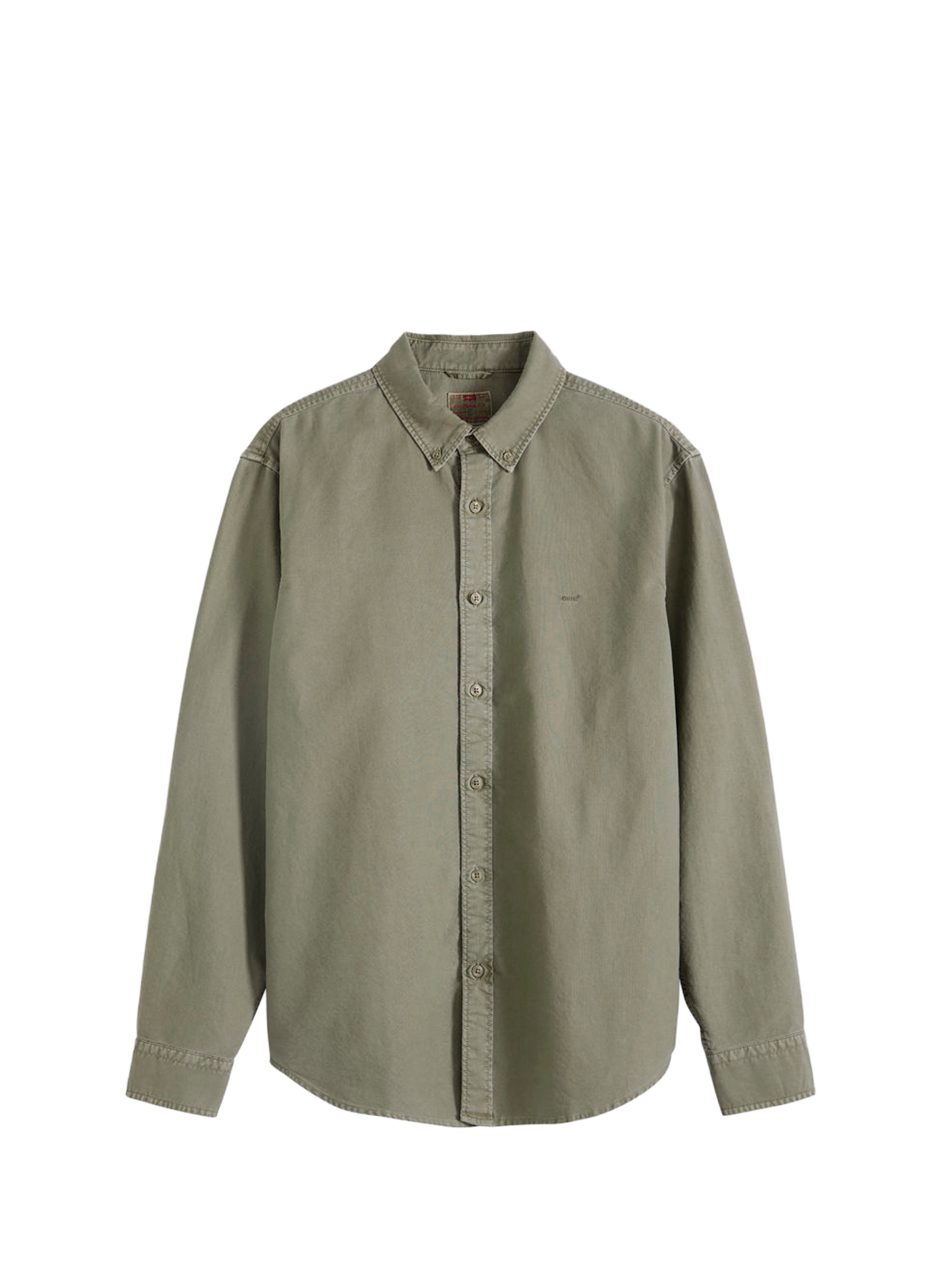 Chemise droite Authentic en coton LEVI'S Kaki