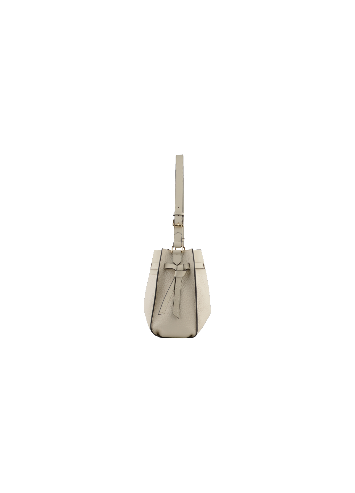 Blossom | Sac à main MM en cuir de vachette Beige
