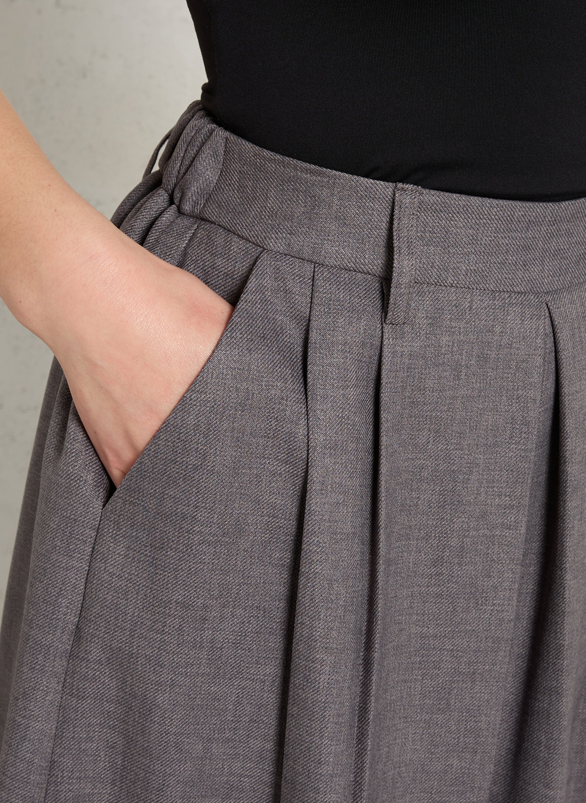 Pantalon ample tatiana MAISON 123 Gris