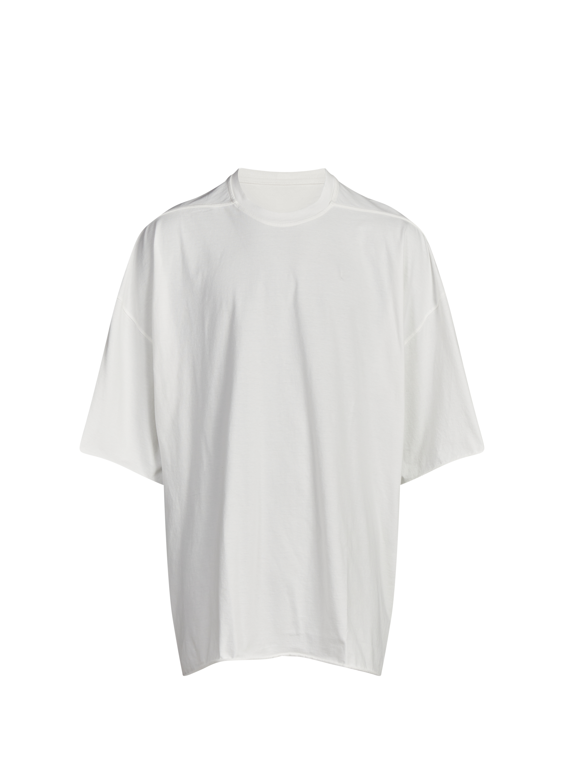 T-shirt manches courtes en coton RICK OWENS Noir