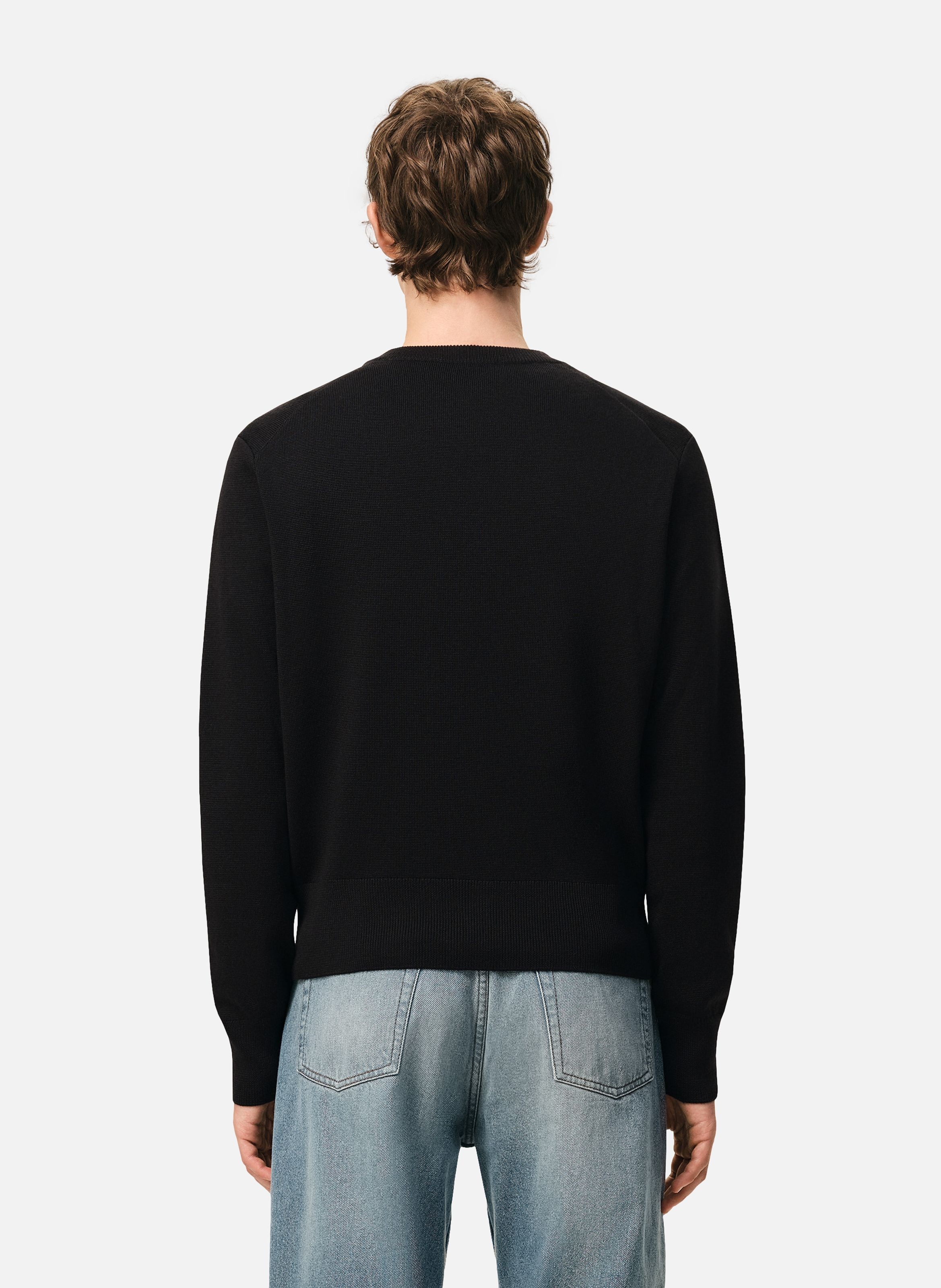 Cardigan Ami De Coeur En Laine AMI PARIS Noir