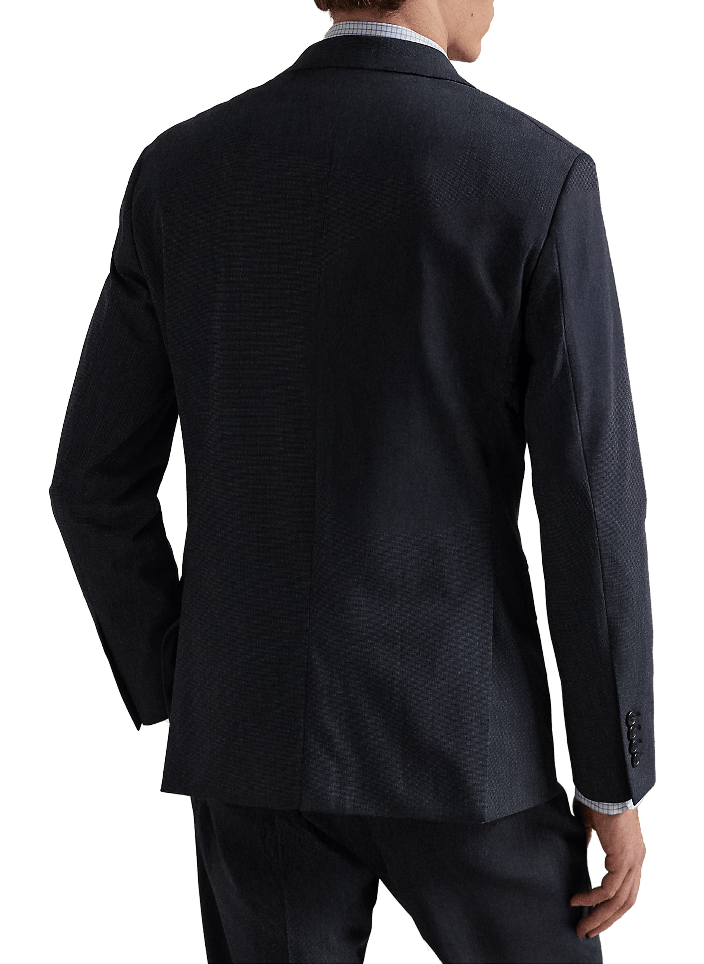 Fitted tailored blazer POLO RALPH LAUREN Blue