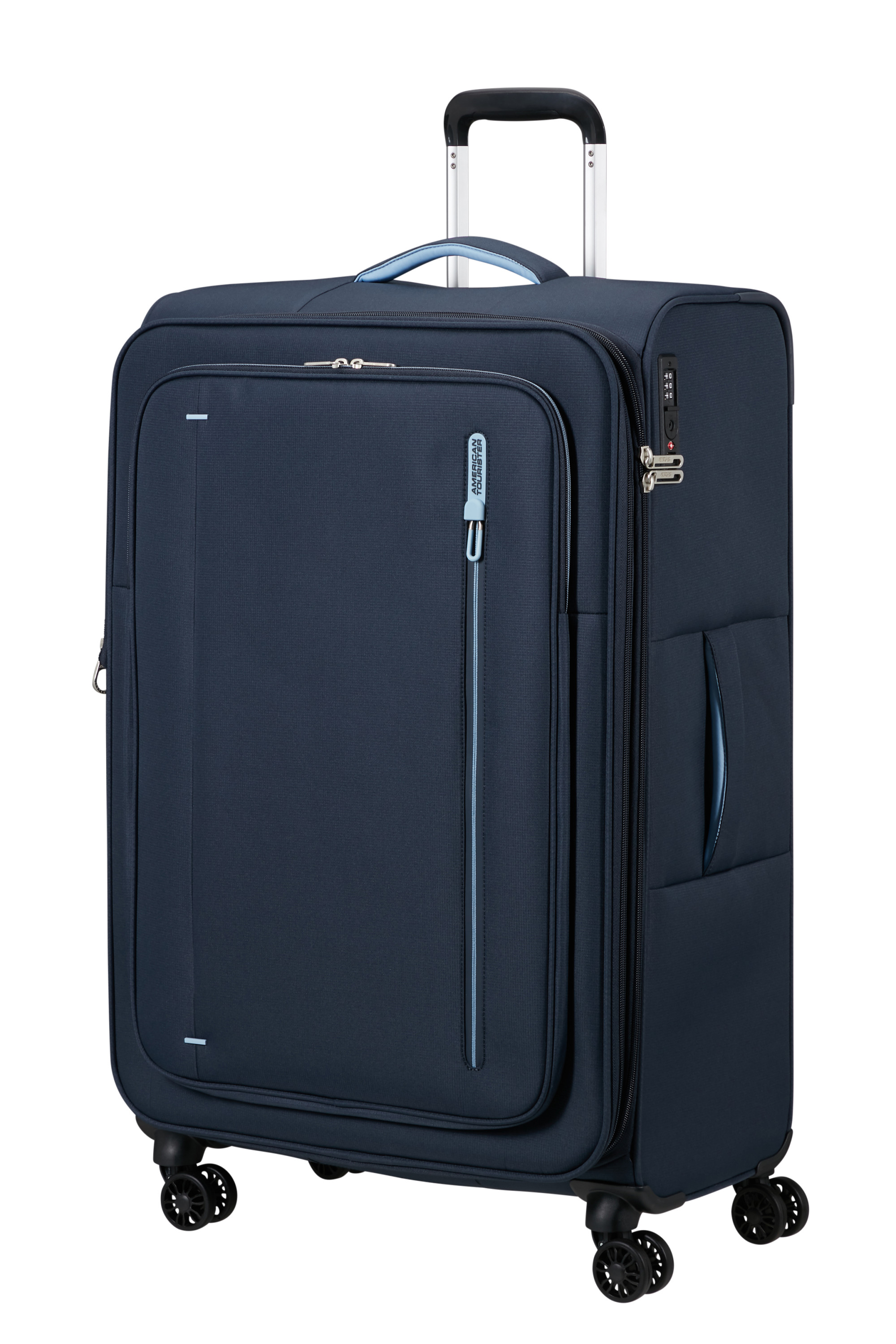 Cloudrider valise 4 roues taille l AMERICAN TOURISTER Bleu