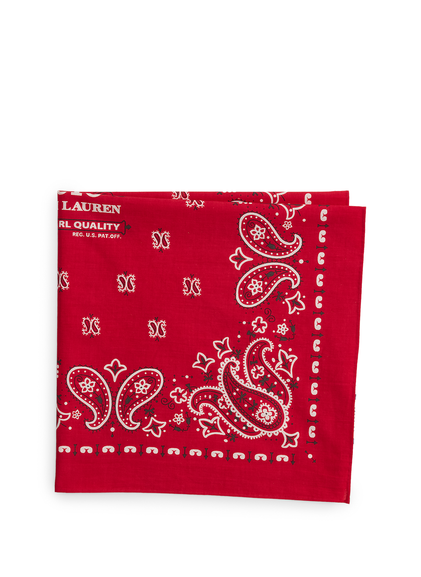 Cotton logo bandana POLO RALPH LAUREN Red