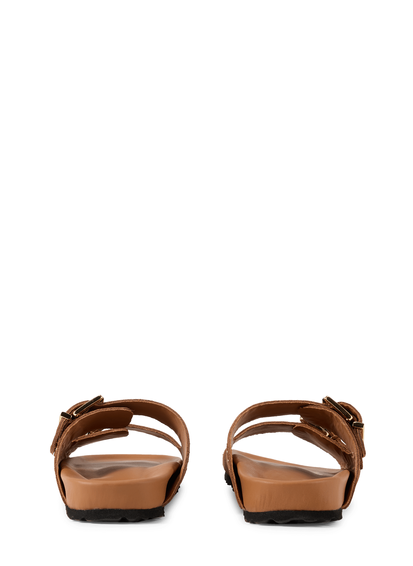 Funky leather mules SAISON 1865 Brown