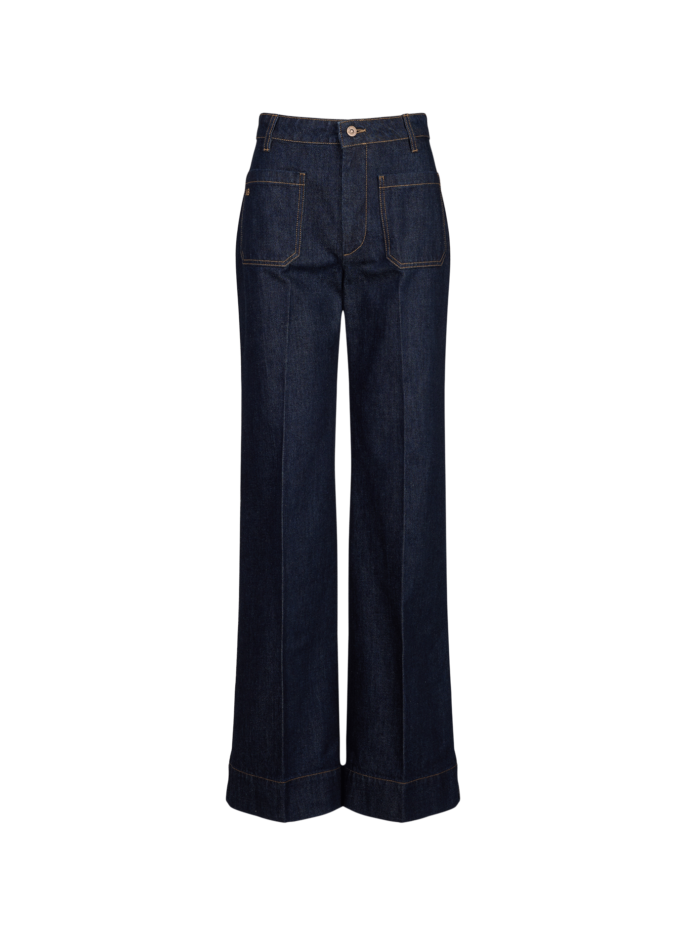 Palazzo-Hose VICTORIA BECKHAM Blau