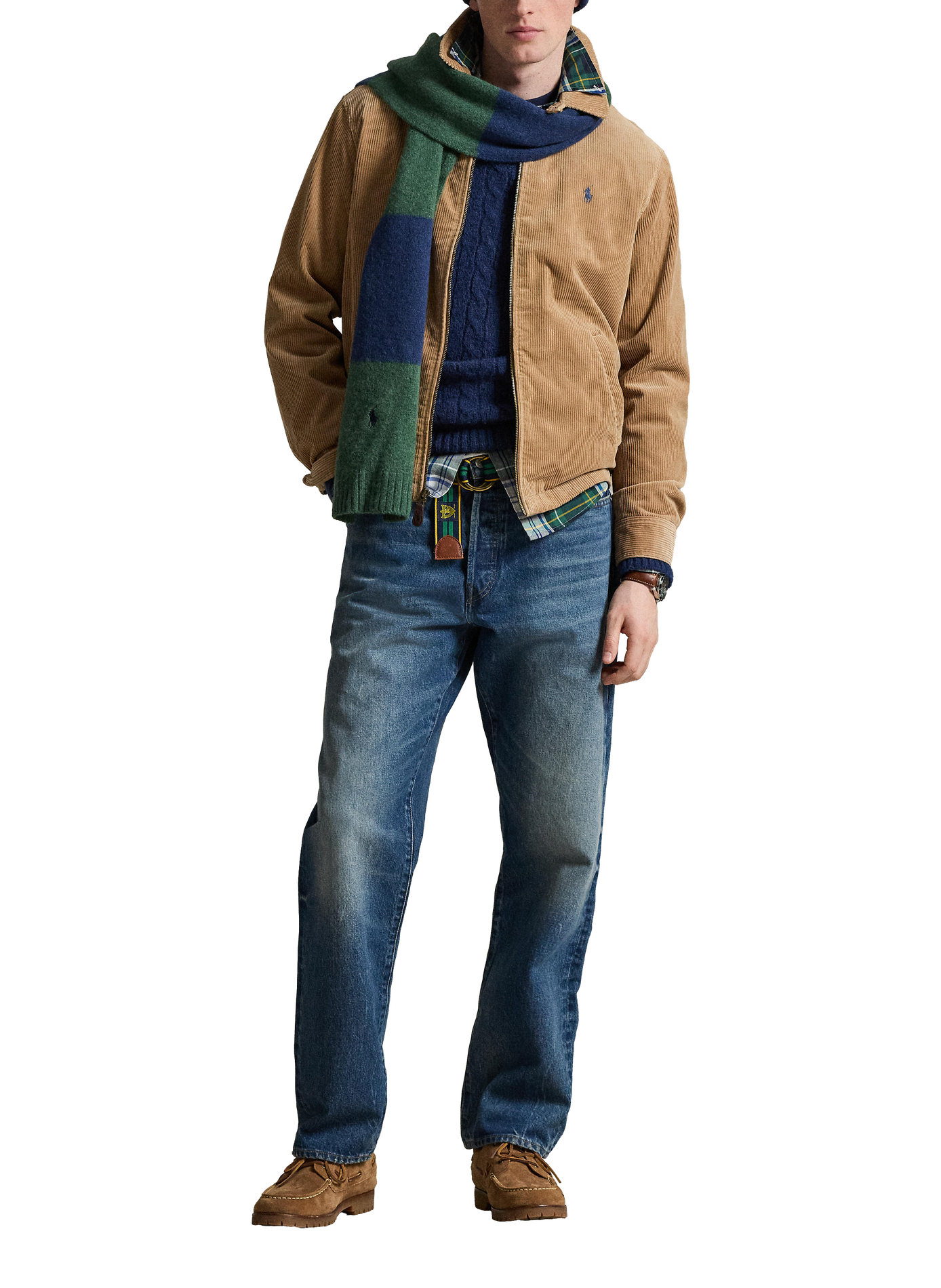 Veste en velours côtelé POLO RALPH LAUREN Beige