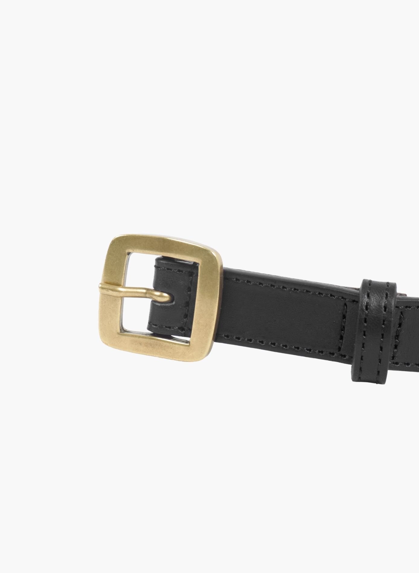 Ceinture alix cuir JULES & JENN Noir