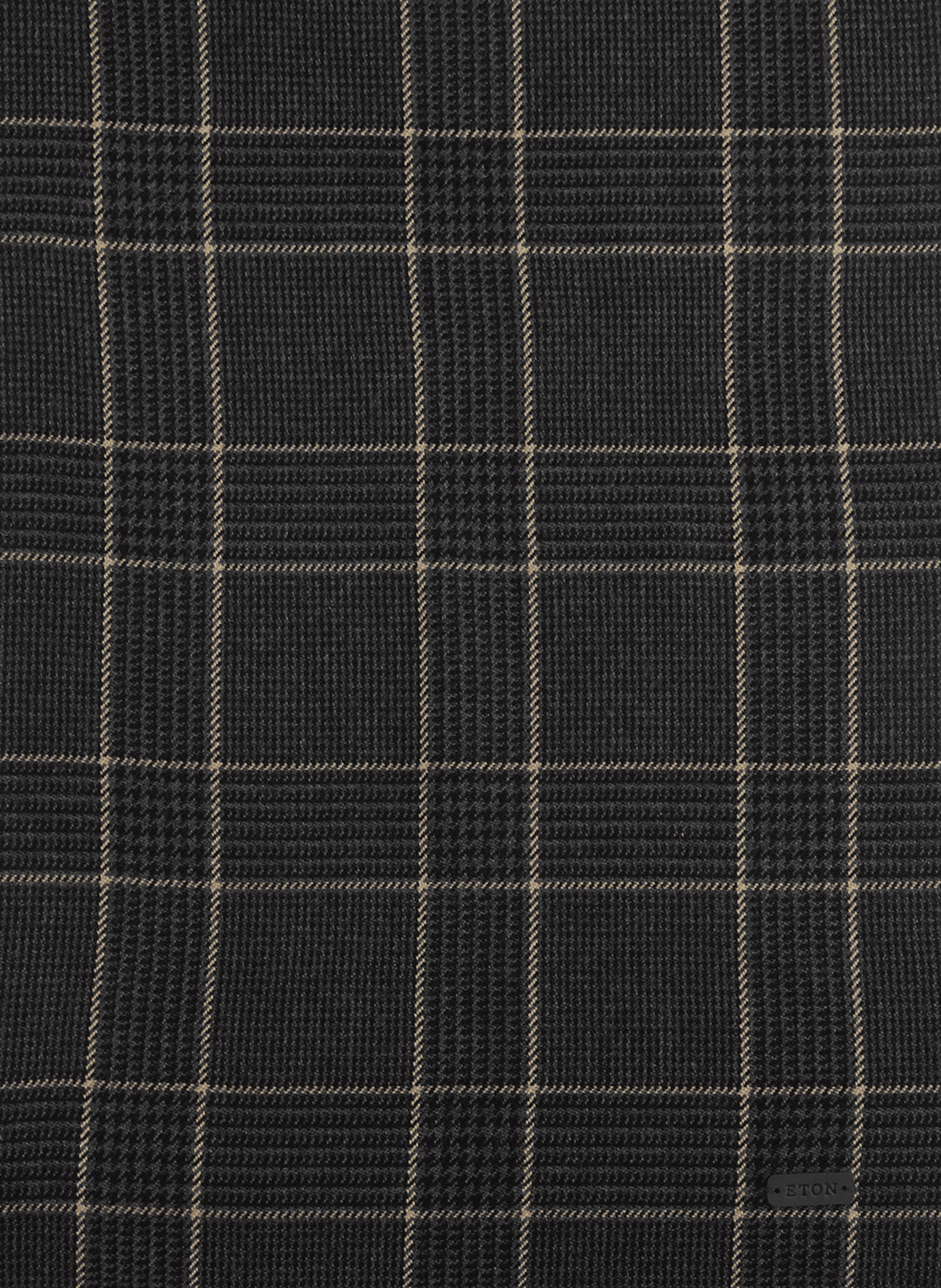 Wool scarf ETON Black