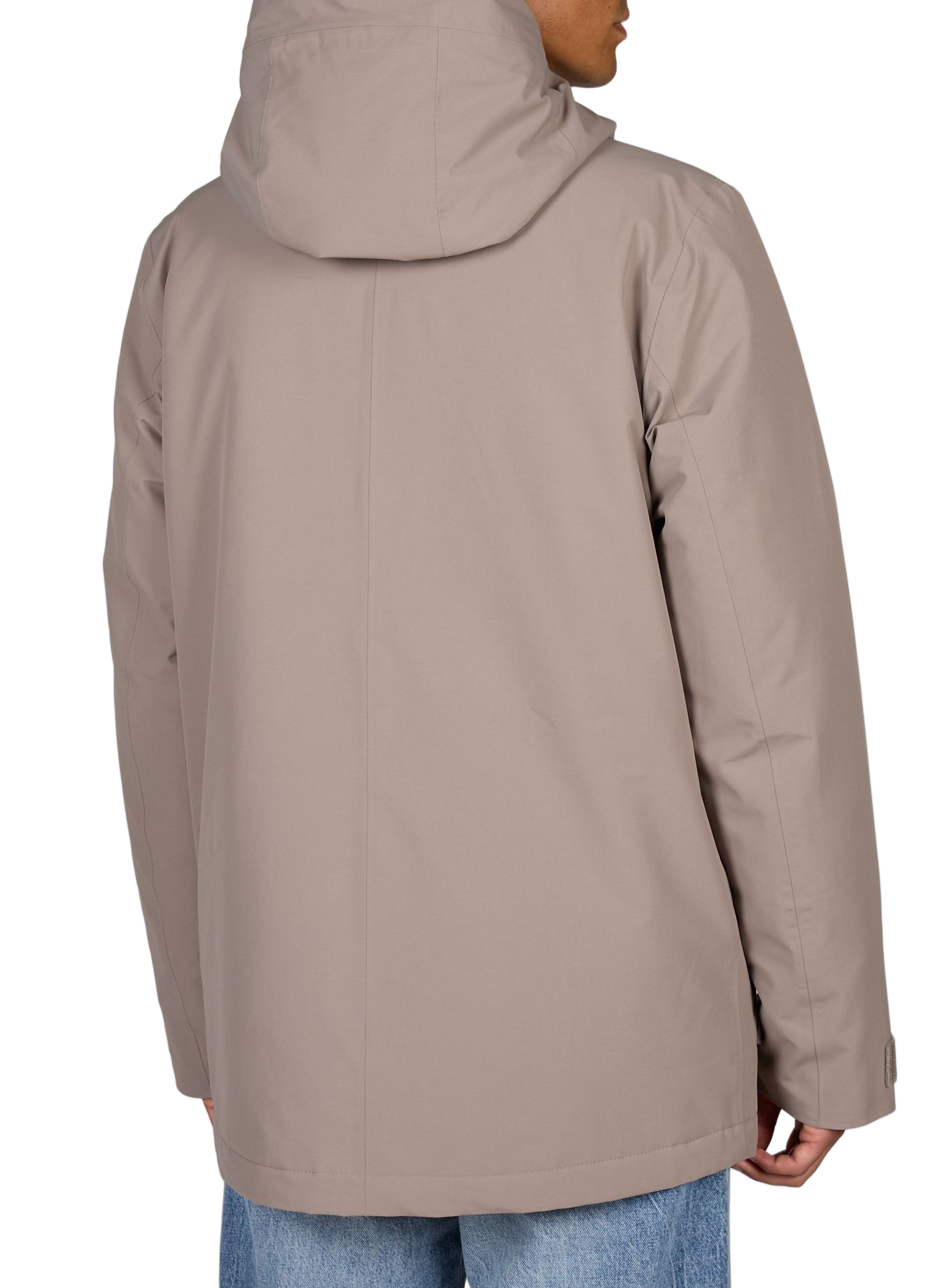 Rechte parka met capuchon DIDRIKSONS Bruin