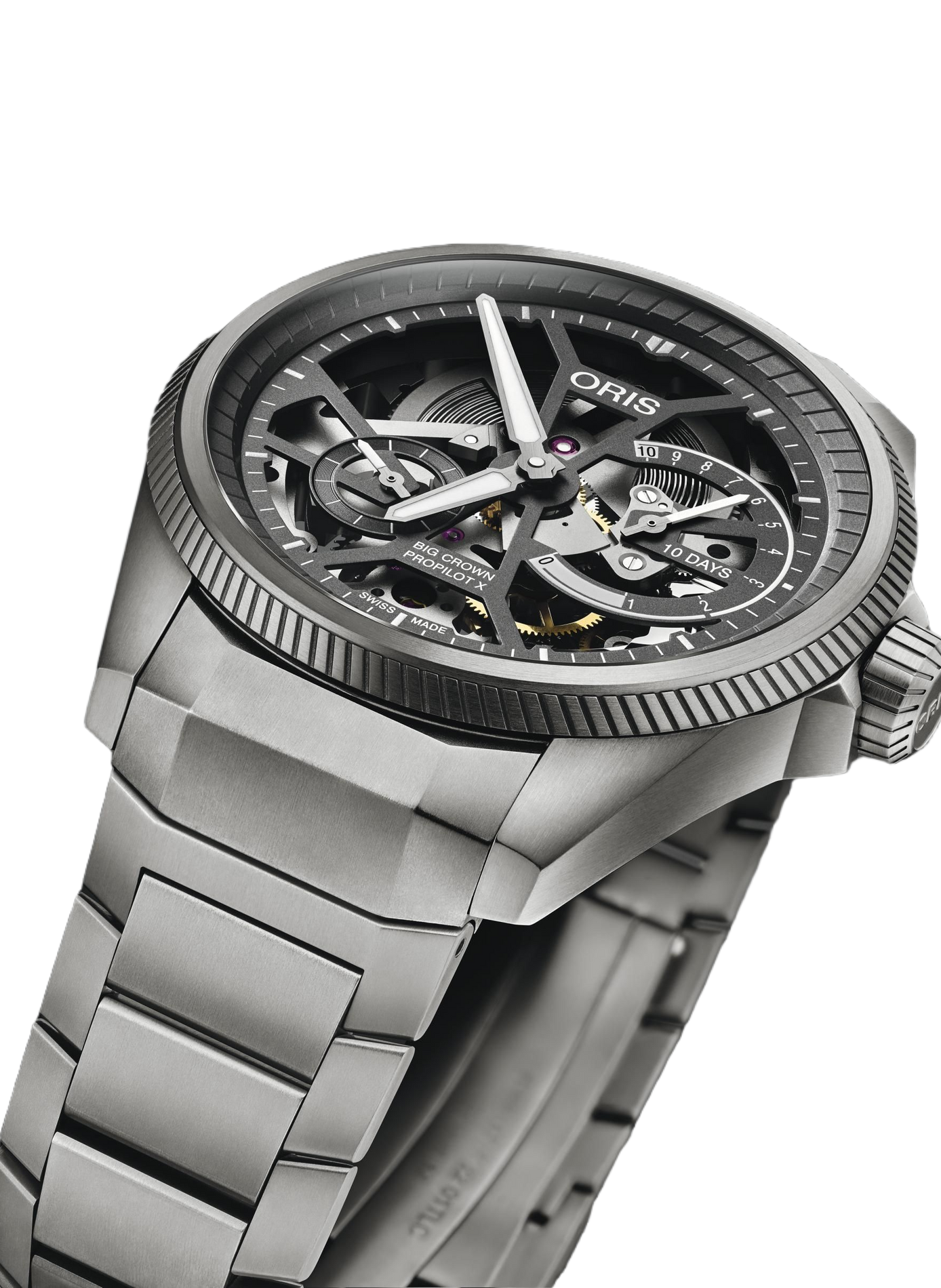 Montre automatique Oris ProPilot X Calibre 115 en titane ORIS Gris