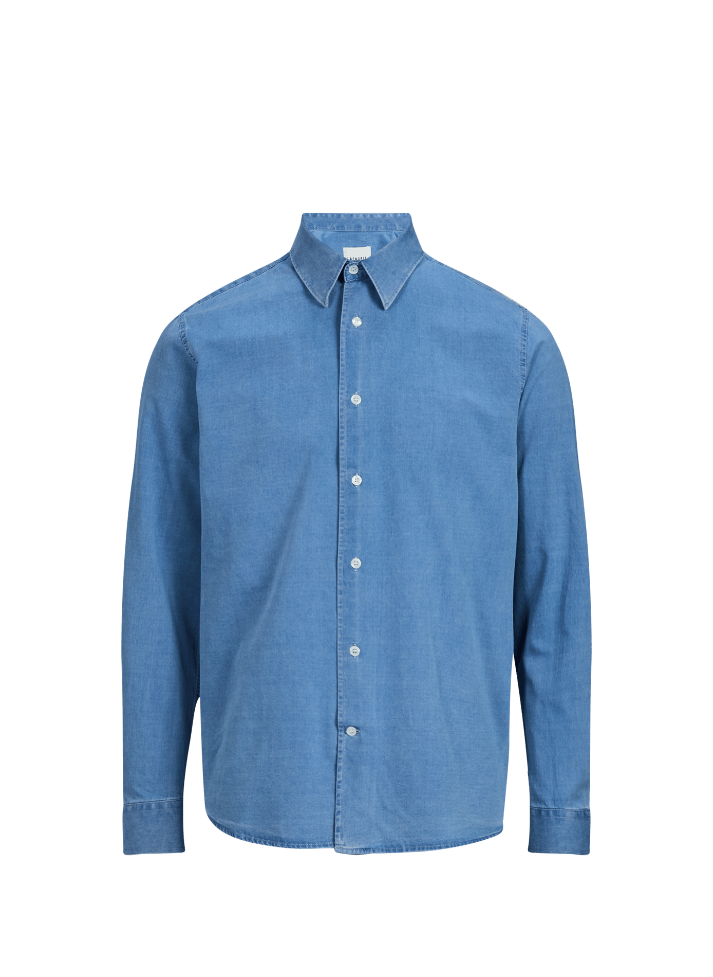 Chemise Valentin droite en coton LAFAURIE Bleu