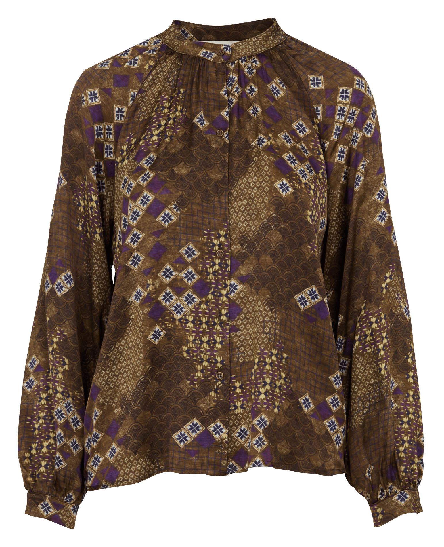 Shirt met ronde hals LA FEE MARABOUTEE Veelkleurig