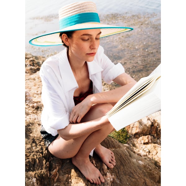 Chapeau Annie en paille