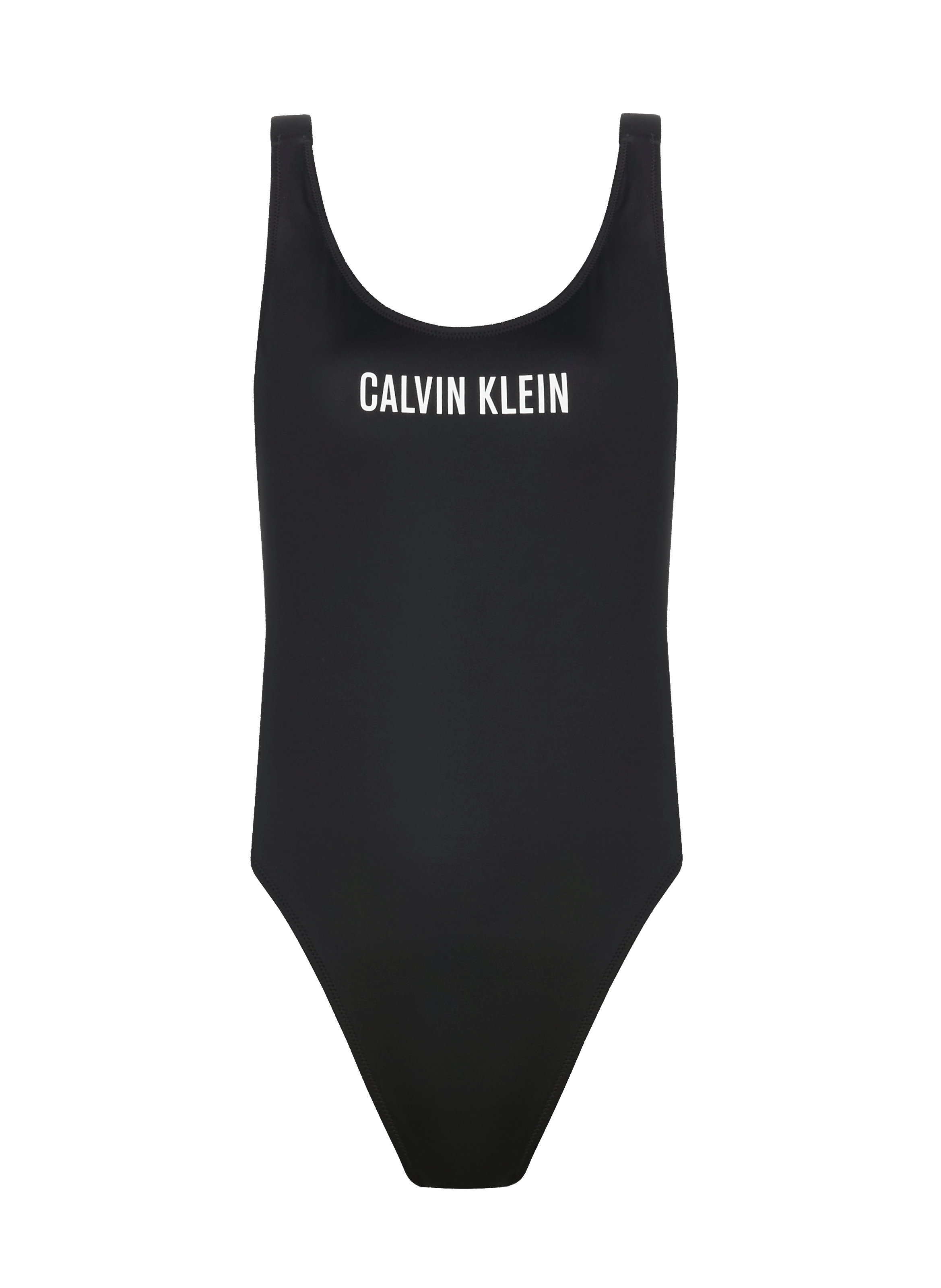 calvin klein logo one piece swimsuit