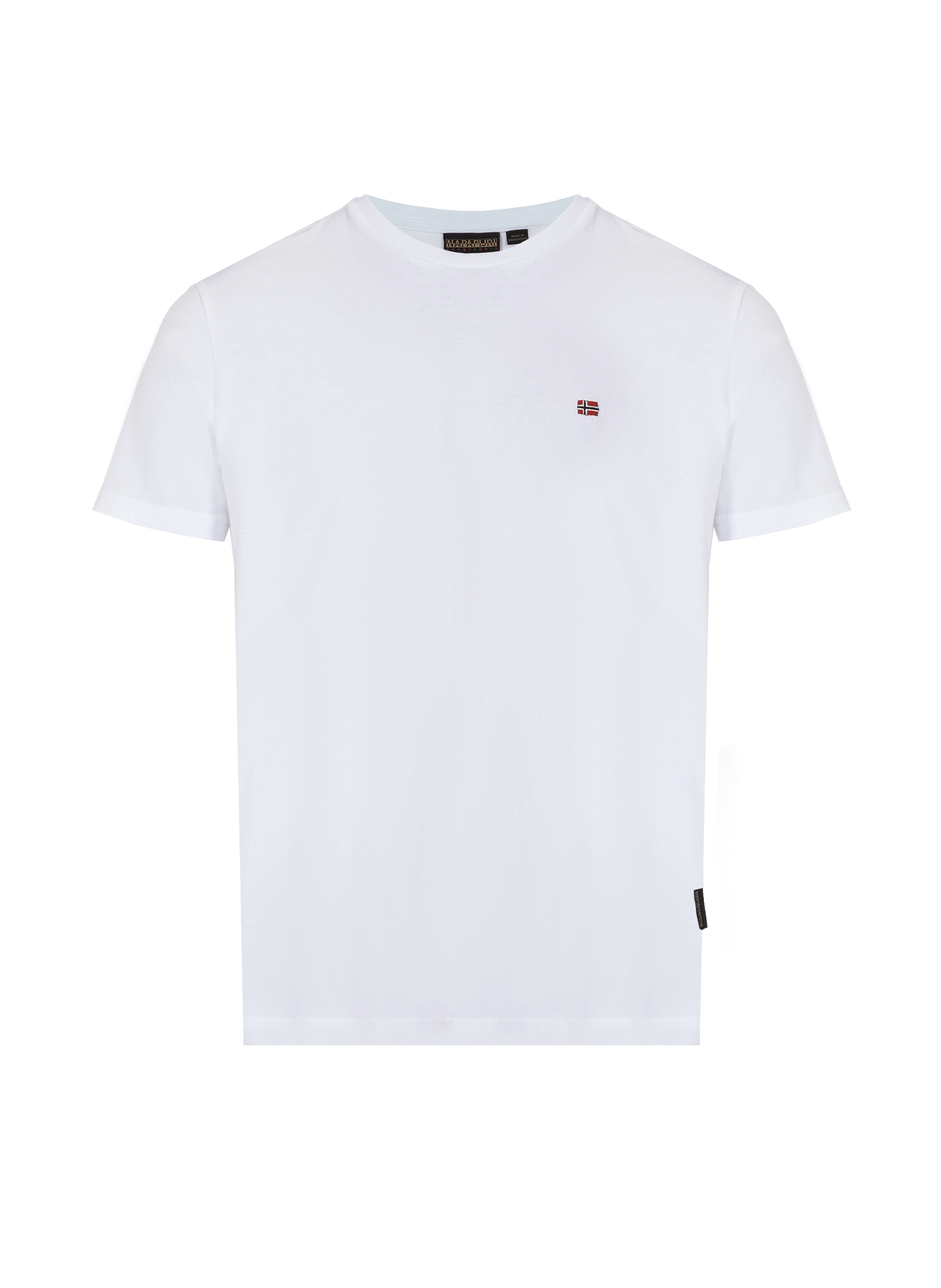 T-shirt col rond en coton