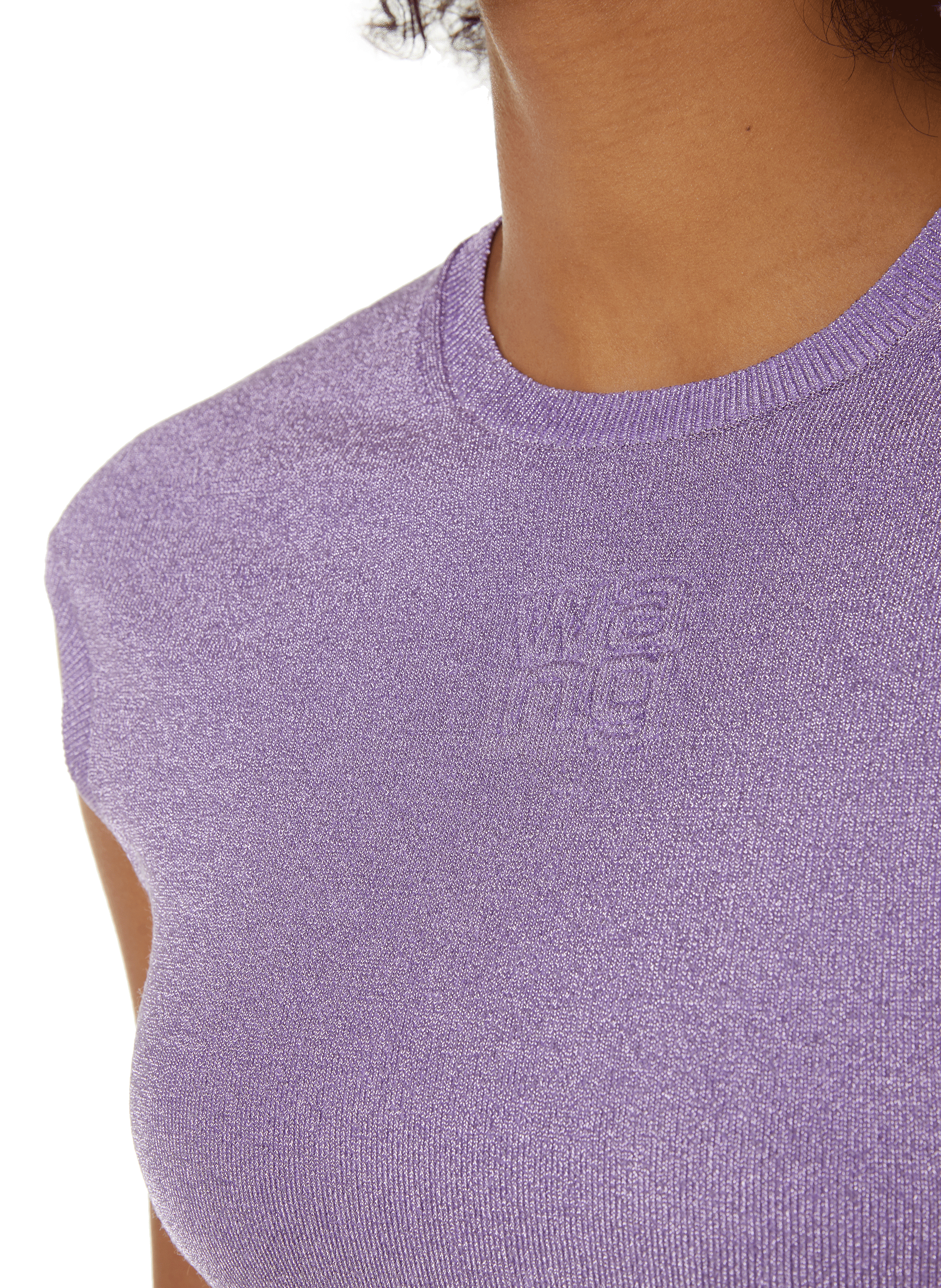 Lurex top  ALEXANDER WANG No color