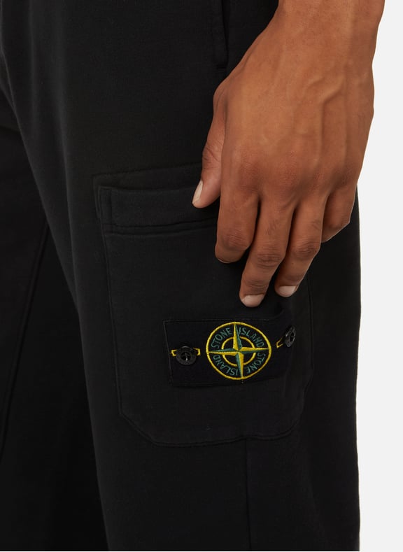 Stone island 2025 black jogging pants