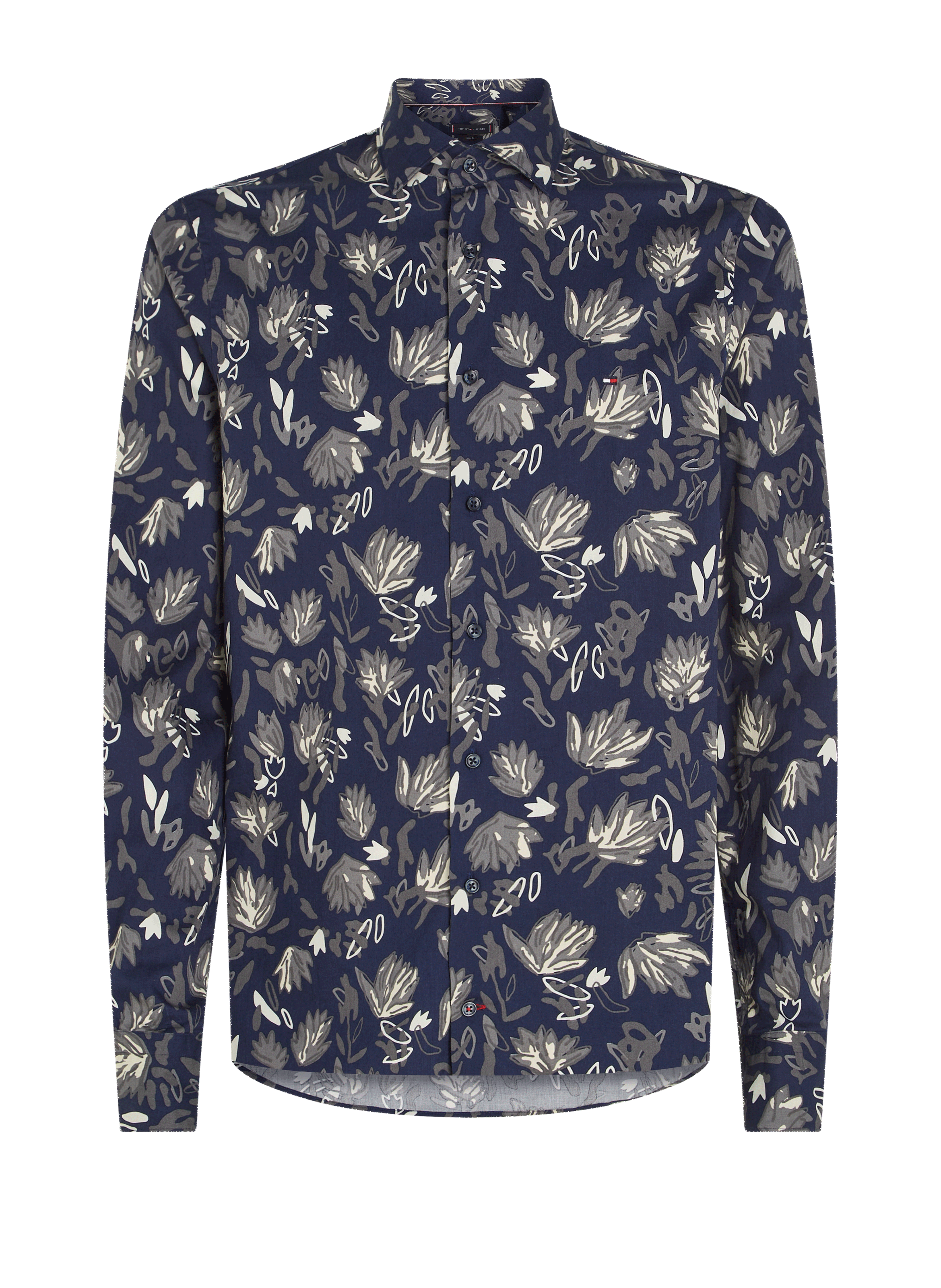 Chemise slim en coton