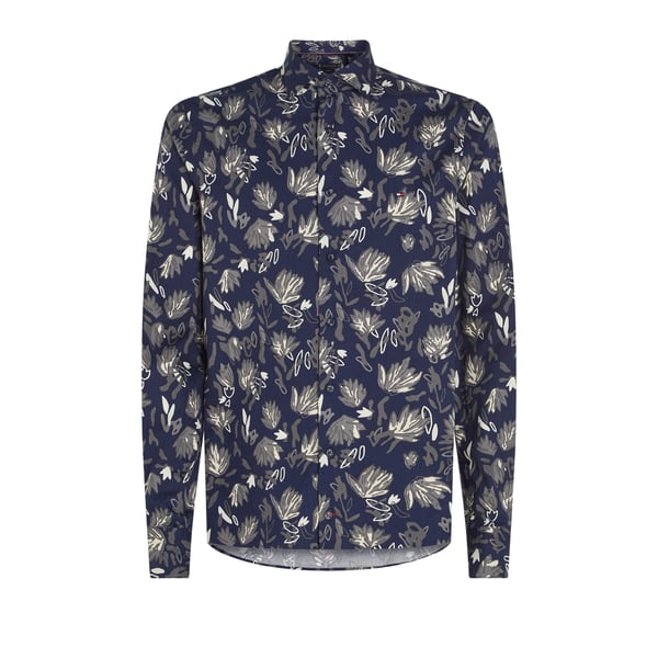 Chemise slim en coton