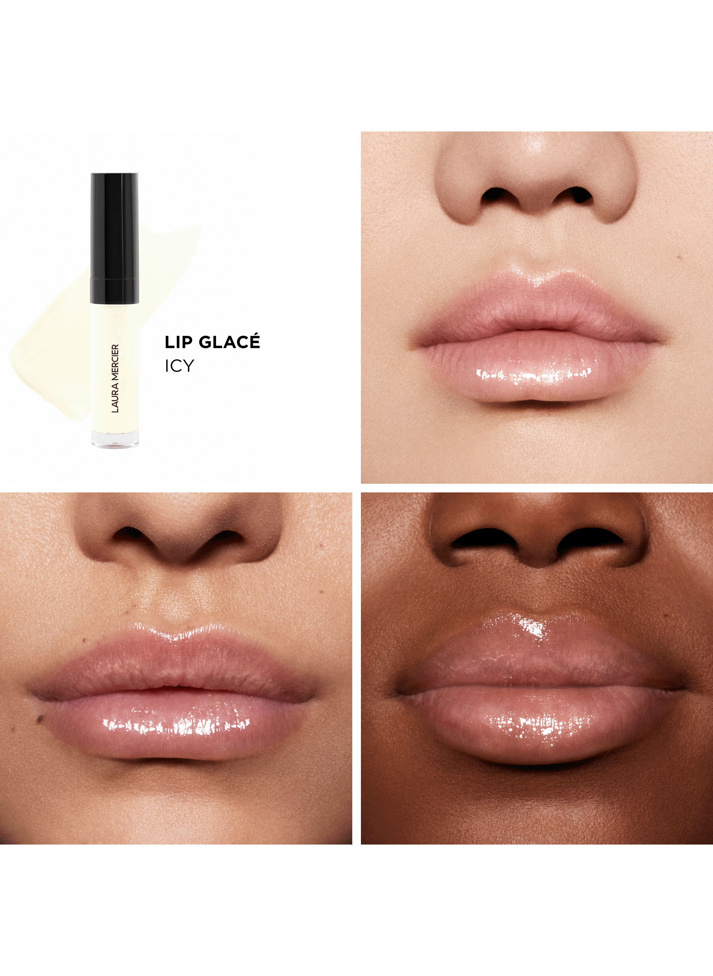 Gloss - Lip Glacé LAURA MERCIER 00 icy