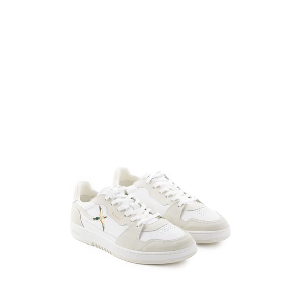 Axel Arigato Dice Lo Bee Bird Sneakers In White Leather In Multi