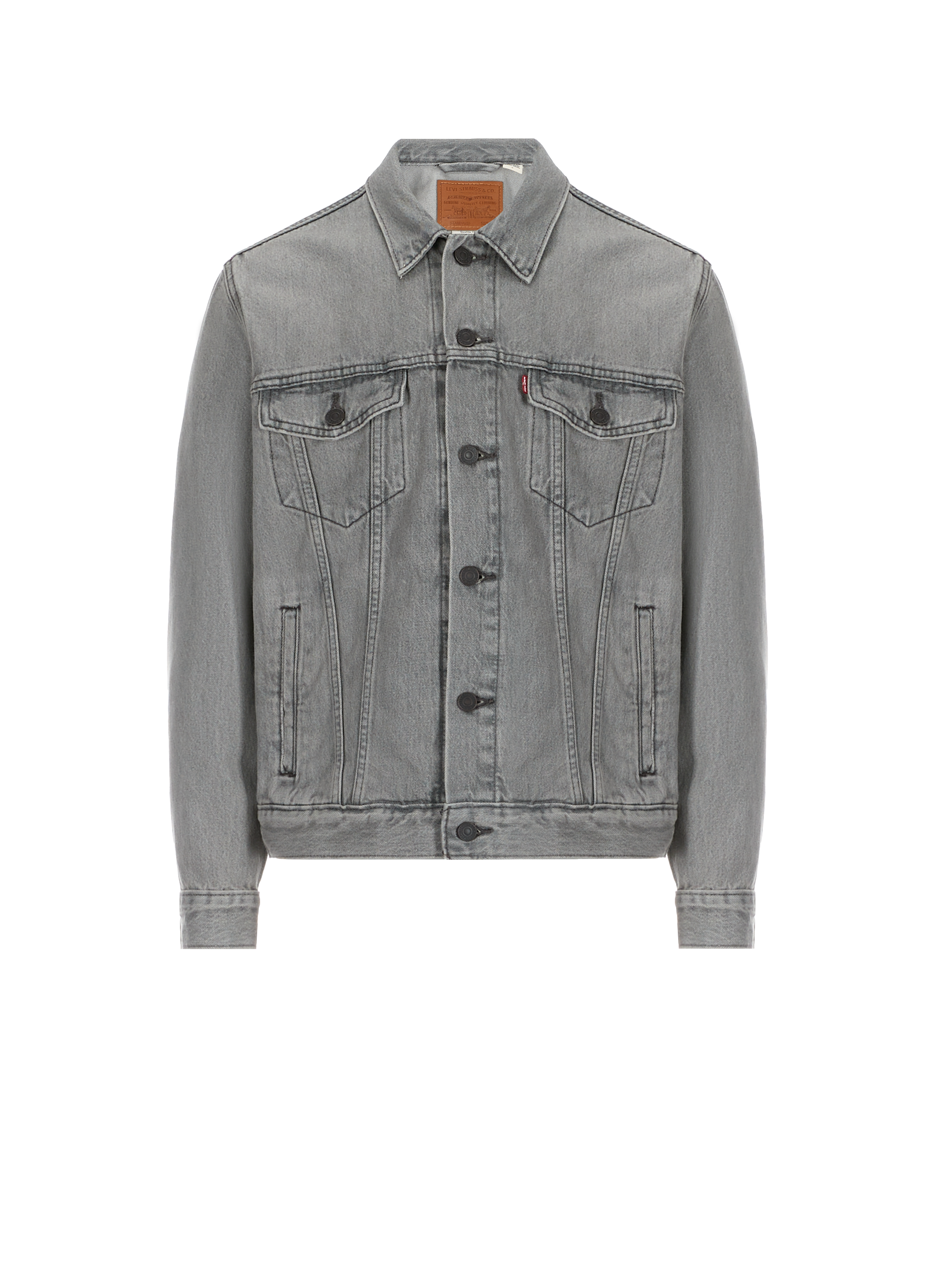 Veste Trucker en jean LEVI'S Gris