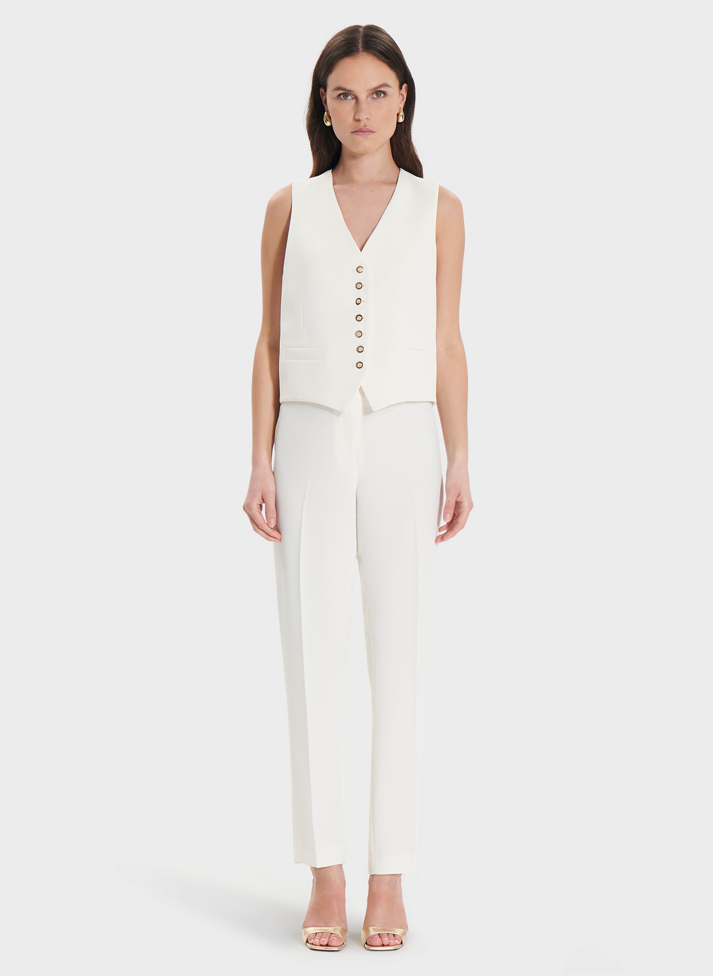 Gilet  gianno ZAPA Blanc