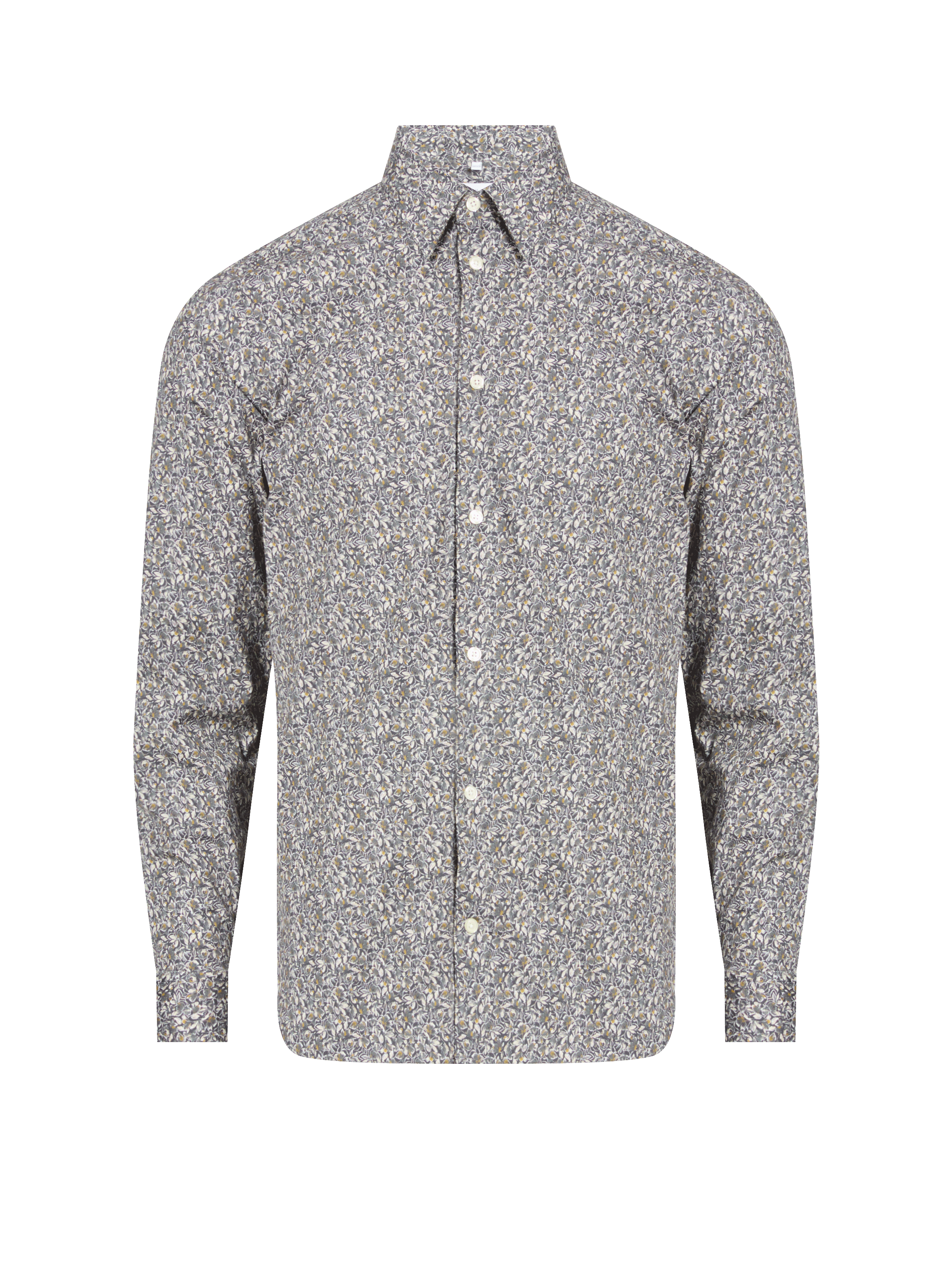 AU PRINTEMPS PARIS Chemise imprimée  Noir