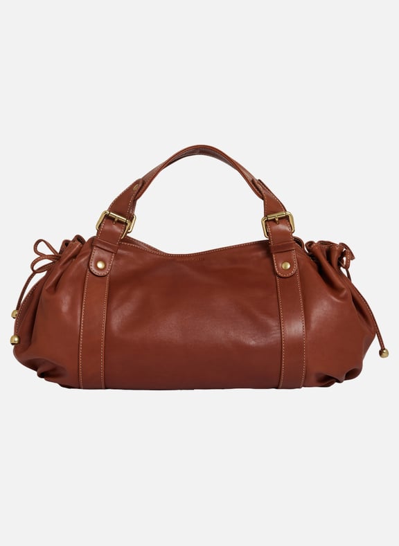 Sac à main en cuir - 24h Beige by GERARD DAREL GERARD DAREL Sac à main en cuir - 24h Beige