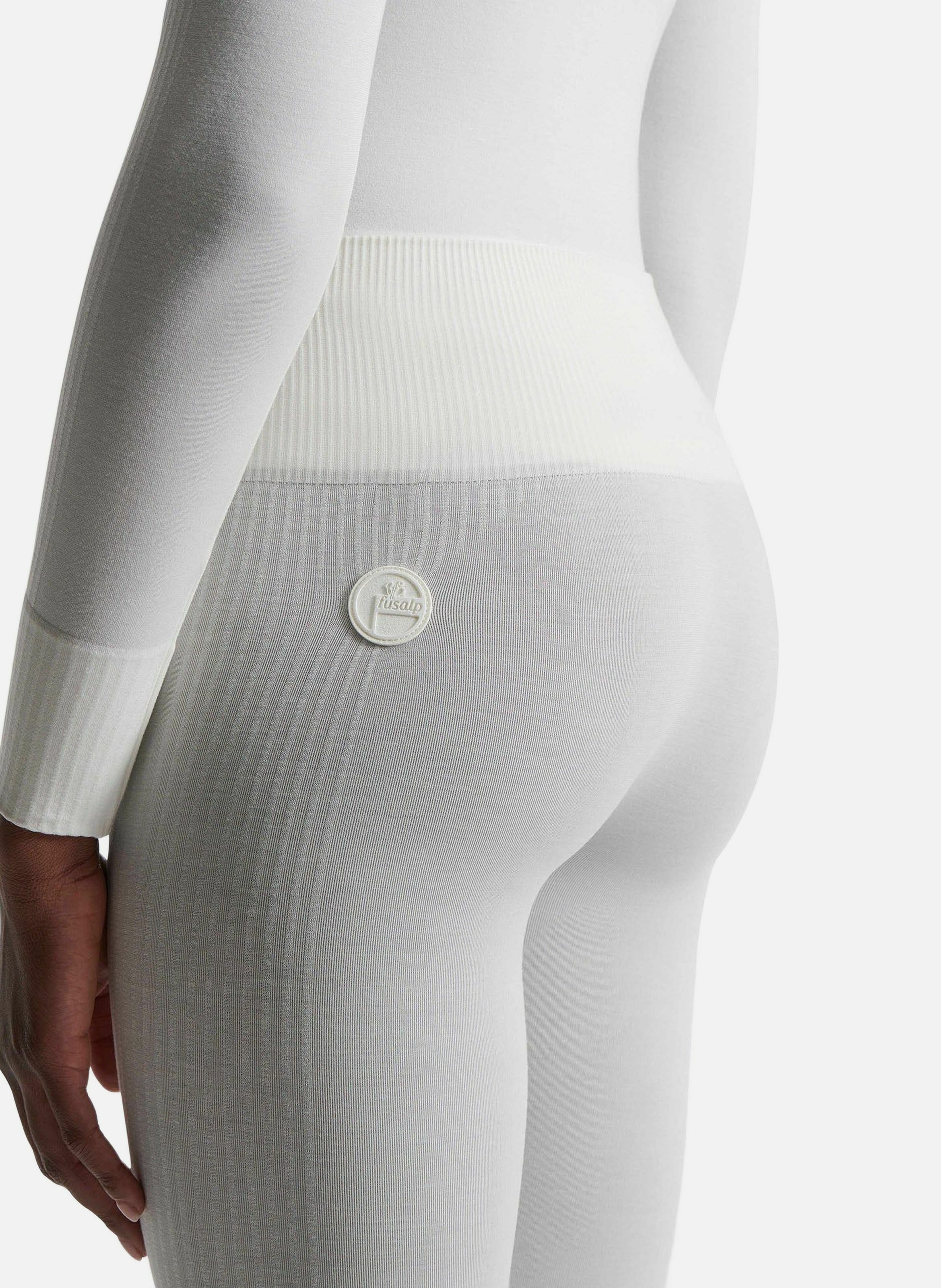 Legging alliance coupe très ajustée FUSALP Blanc