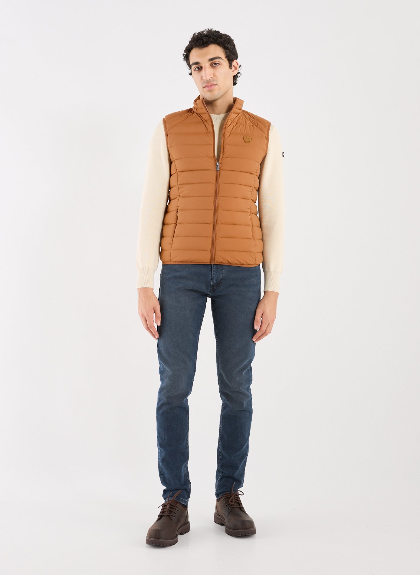 Doudoune sans manches JOTT Marron