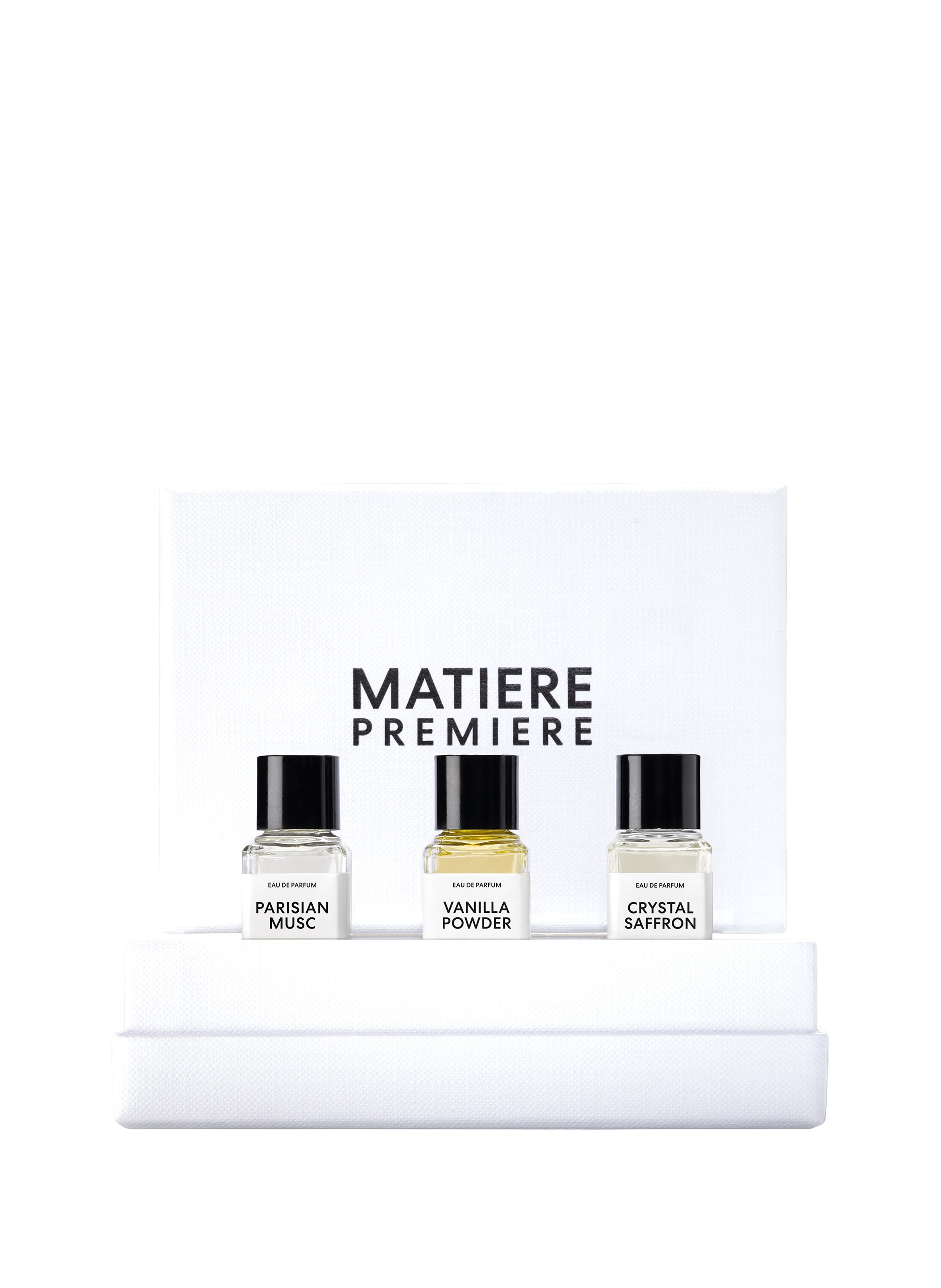MATIERE PREMIERE Discovery Set - Crystal, Parisian, Vanilla No color