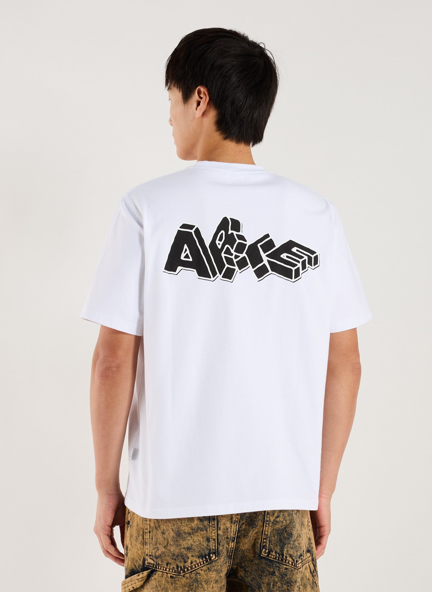 T-shirt col rond en coton ARTE ANTWERP Blanc