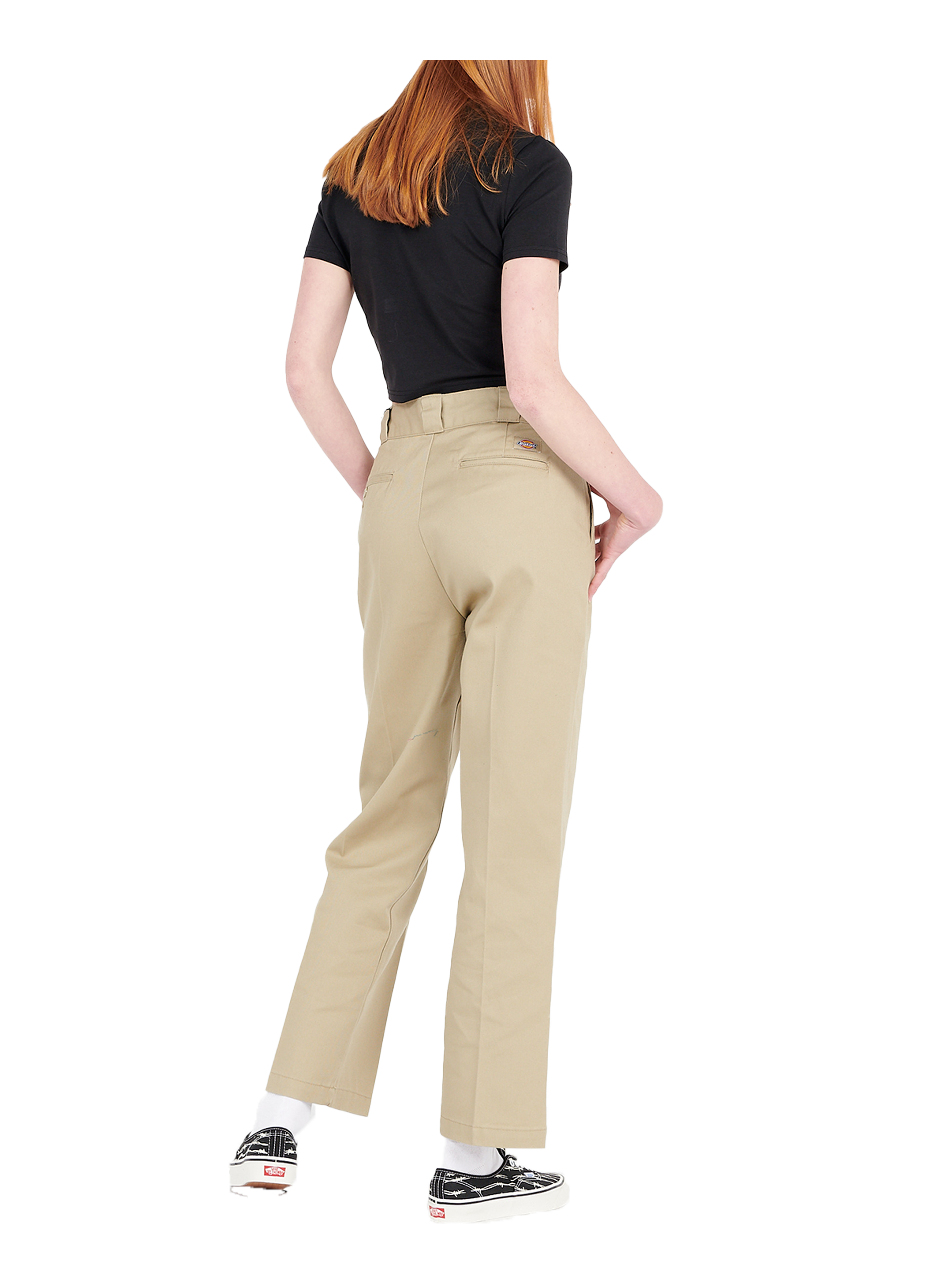 T-shirt à logo en coton mélangé DICKIES Noir