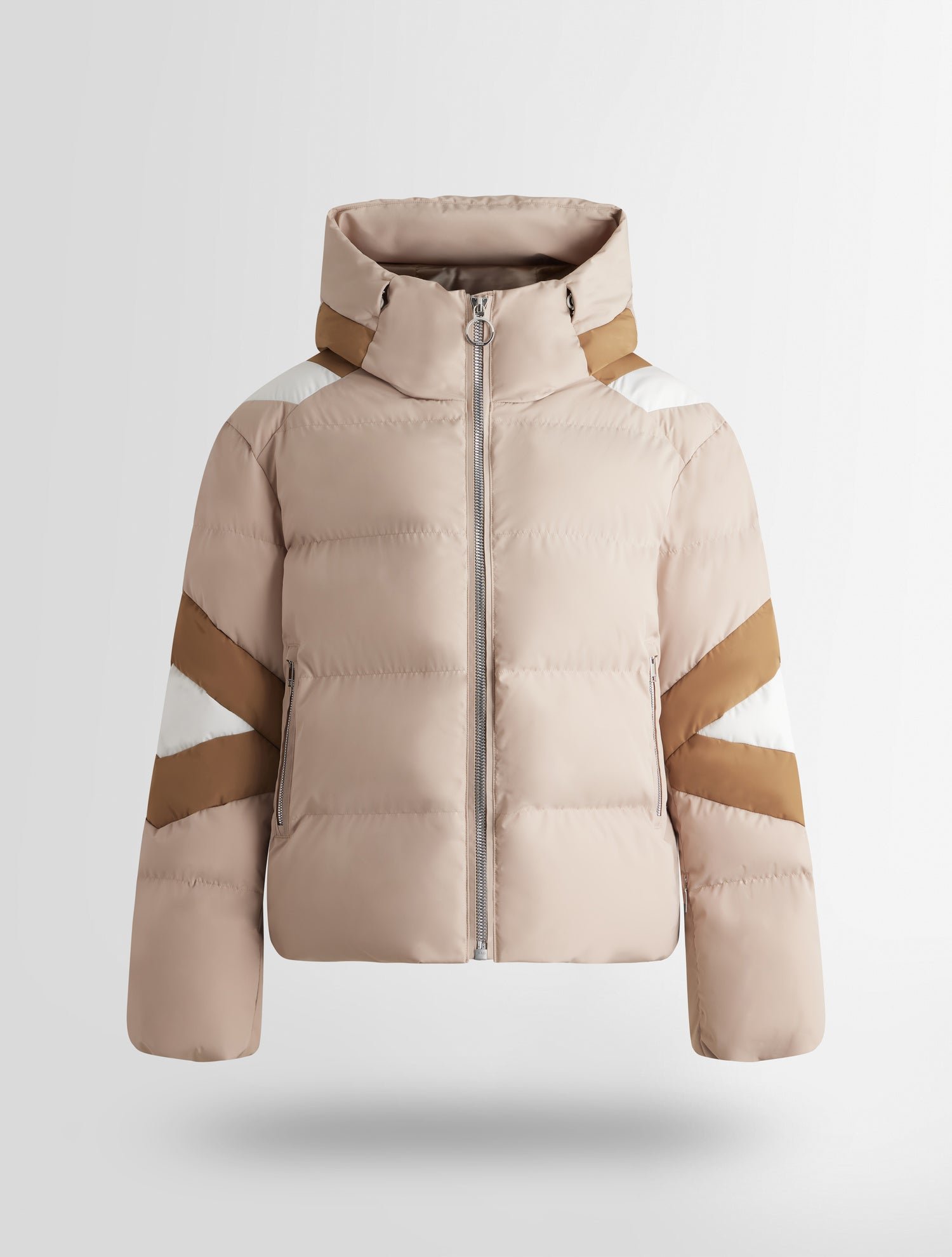 Doudoune charloy col capuche coupe oversize FUSALP Blanc