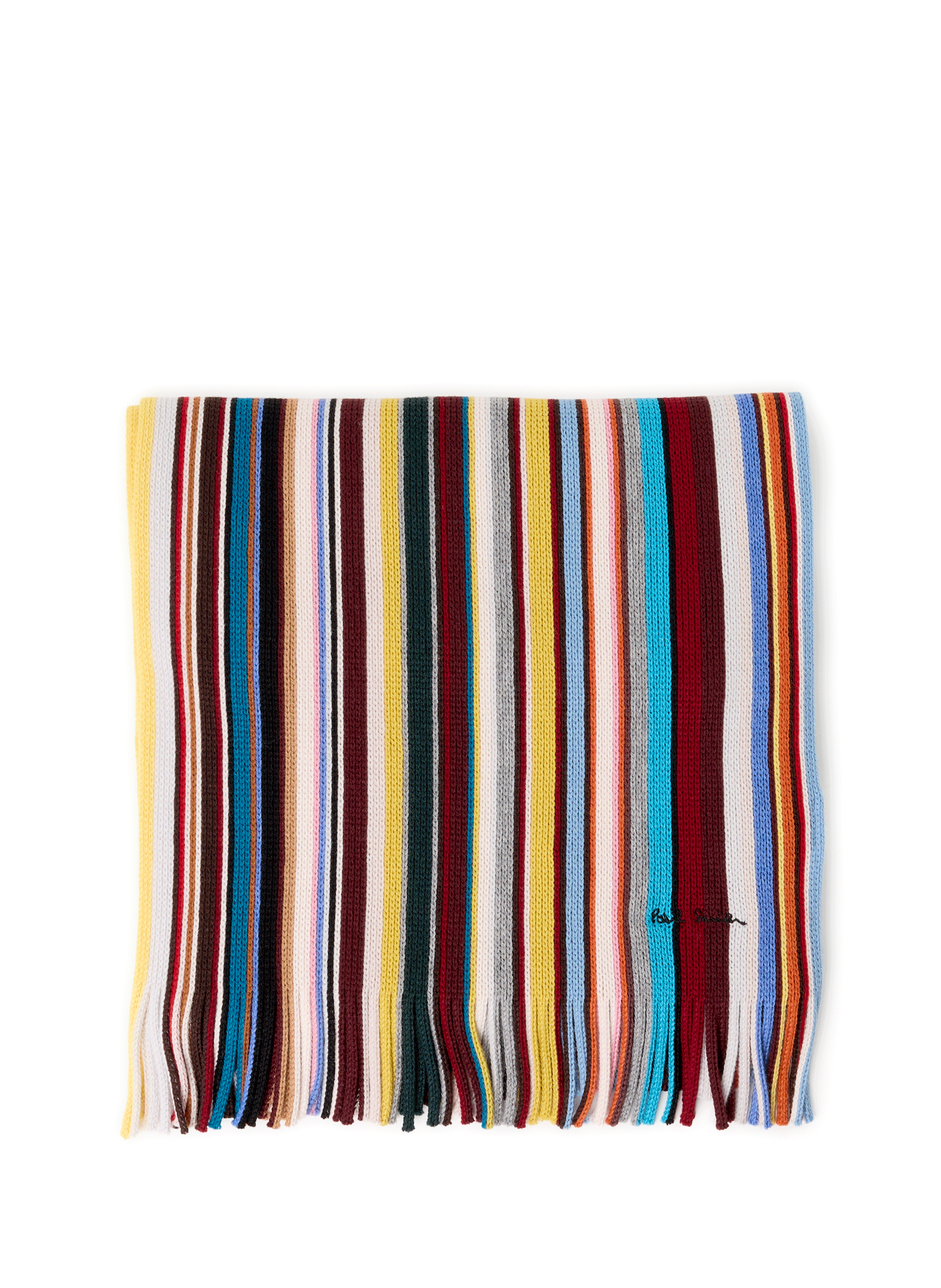 Merino wool scarf PAUL SMITH Multicolour