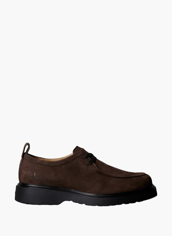Suede leather lace-Up derbies Brown Calvin klein - Men | Printemps.com Suede leather lace-Up derbies Brown Calvin klein - Men | Printemps.com