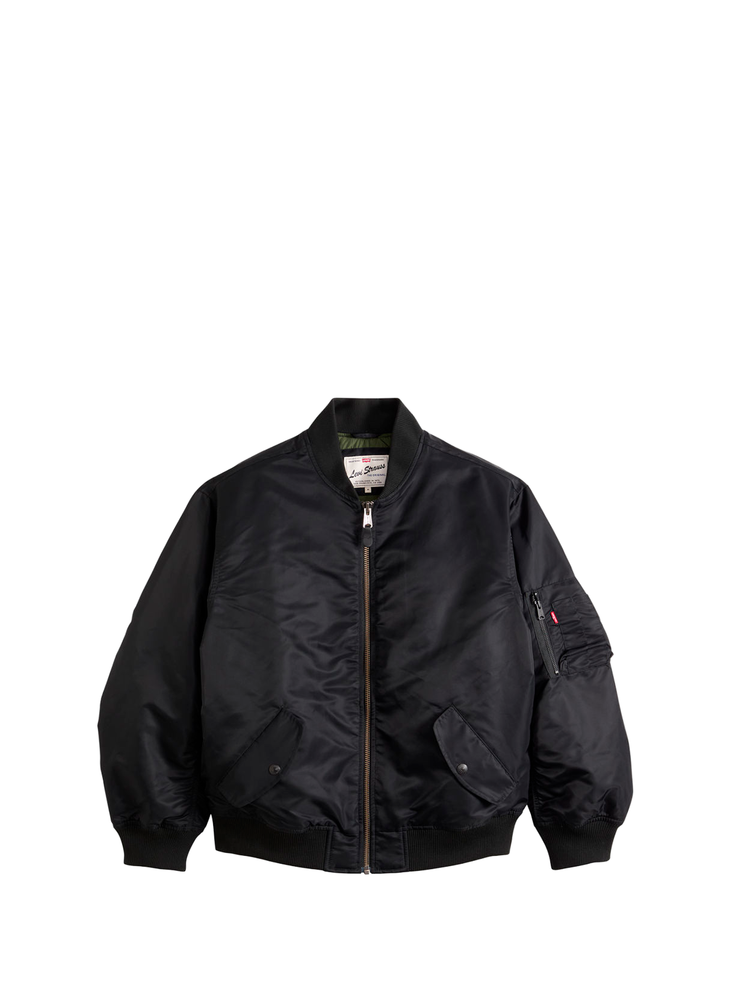 Bomber jacket with high collar LEVI'S Black